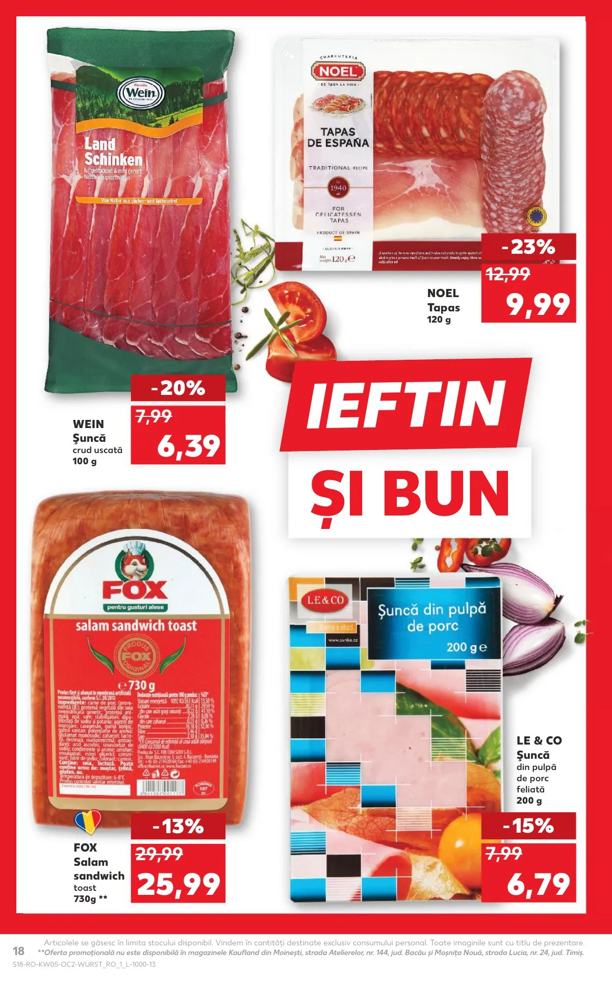 Kaufland akciós újság Románia 01.28–02.03 – 18. oldal