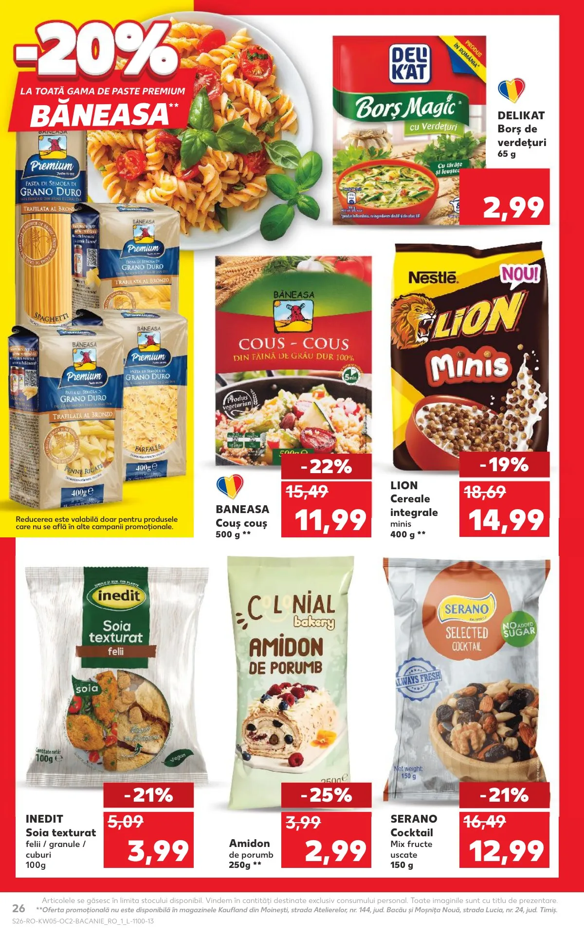 Kaufland akciós újság Románia 01.28–02.03 – 26. oldal
