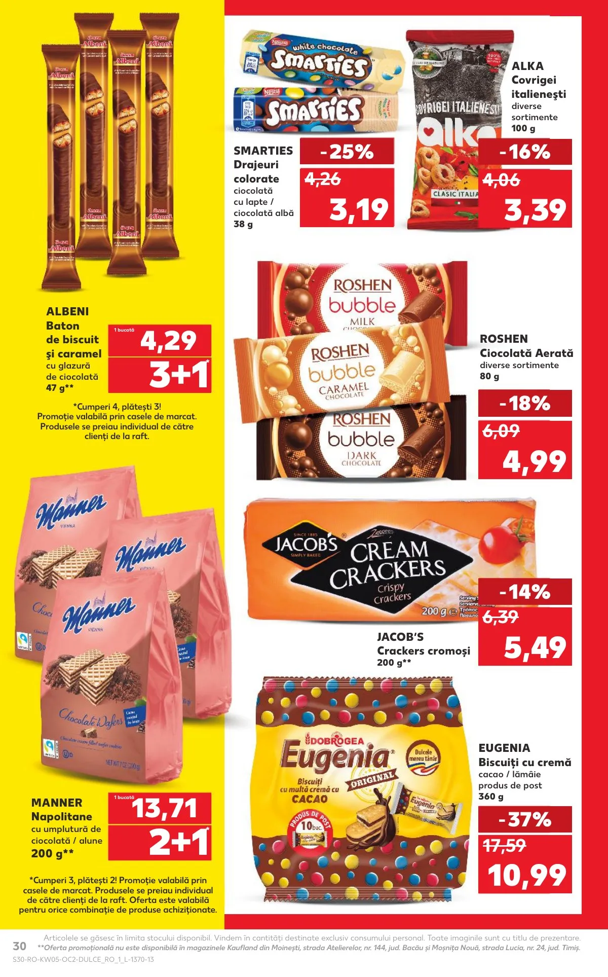 Kaufland akciós újság Románia 01.28–02.03 – 30. oldal