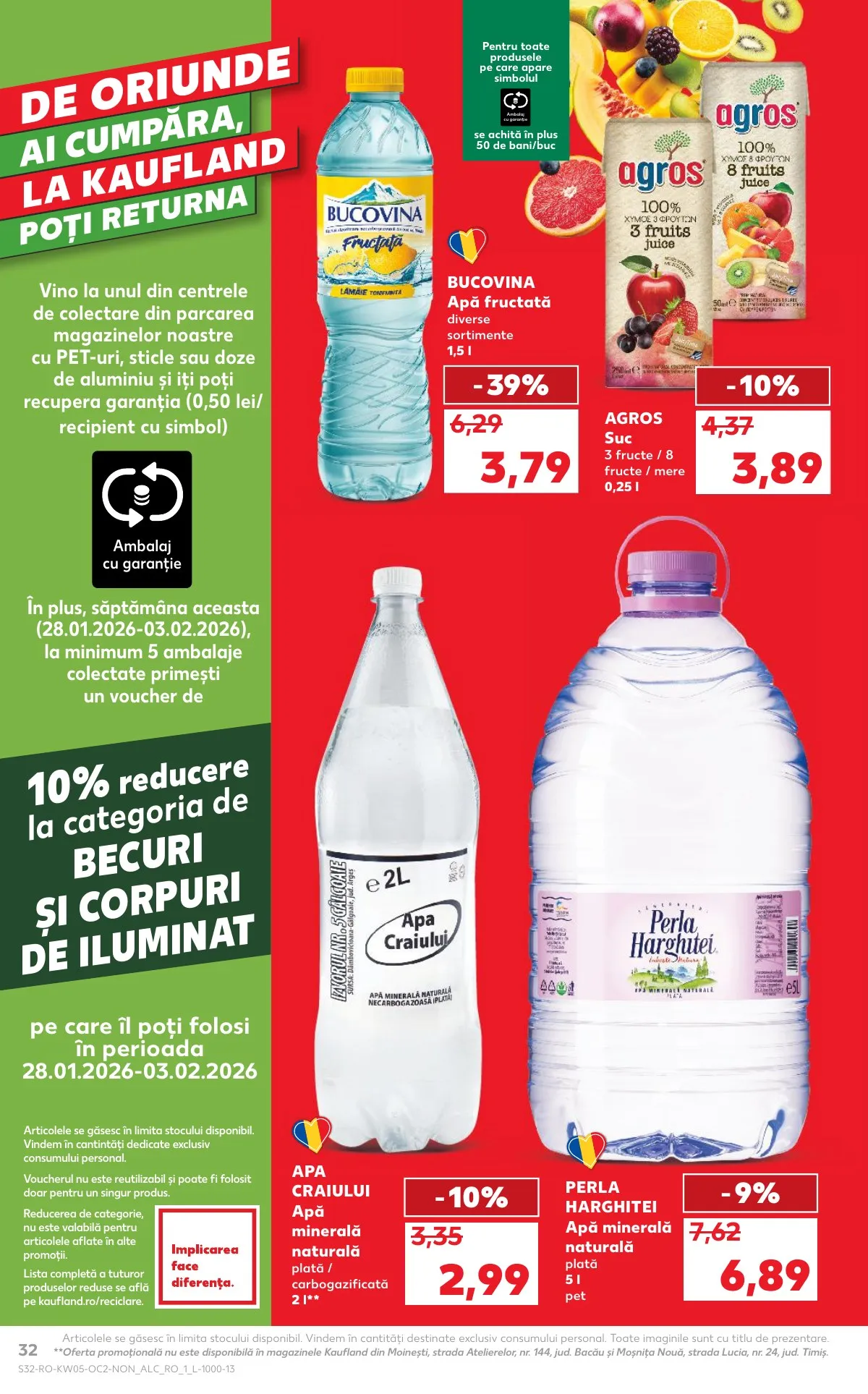Kaufland akciós újság Románia 01.28–02.03 – 32. oldal