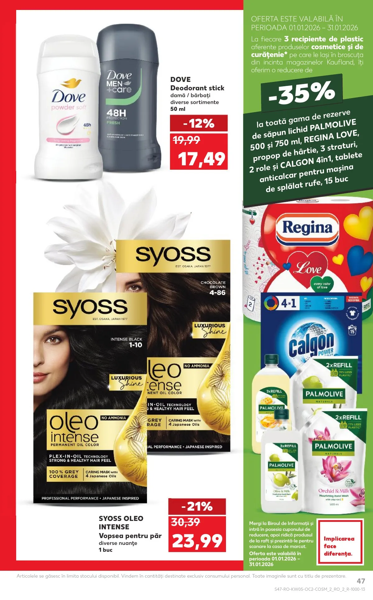 Kaufland akciós újság Románia 01.28–02.03 – 47. oldal