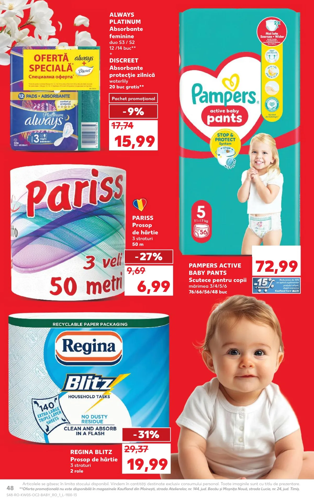 Kaufland akciós újság Románia 01.28–02.03 – 48. oldal