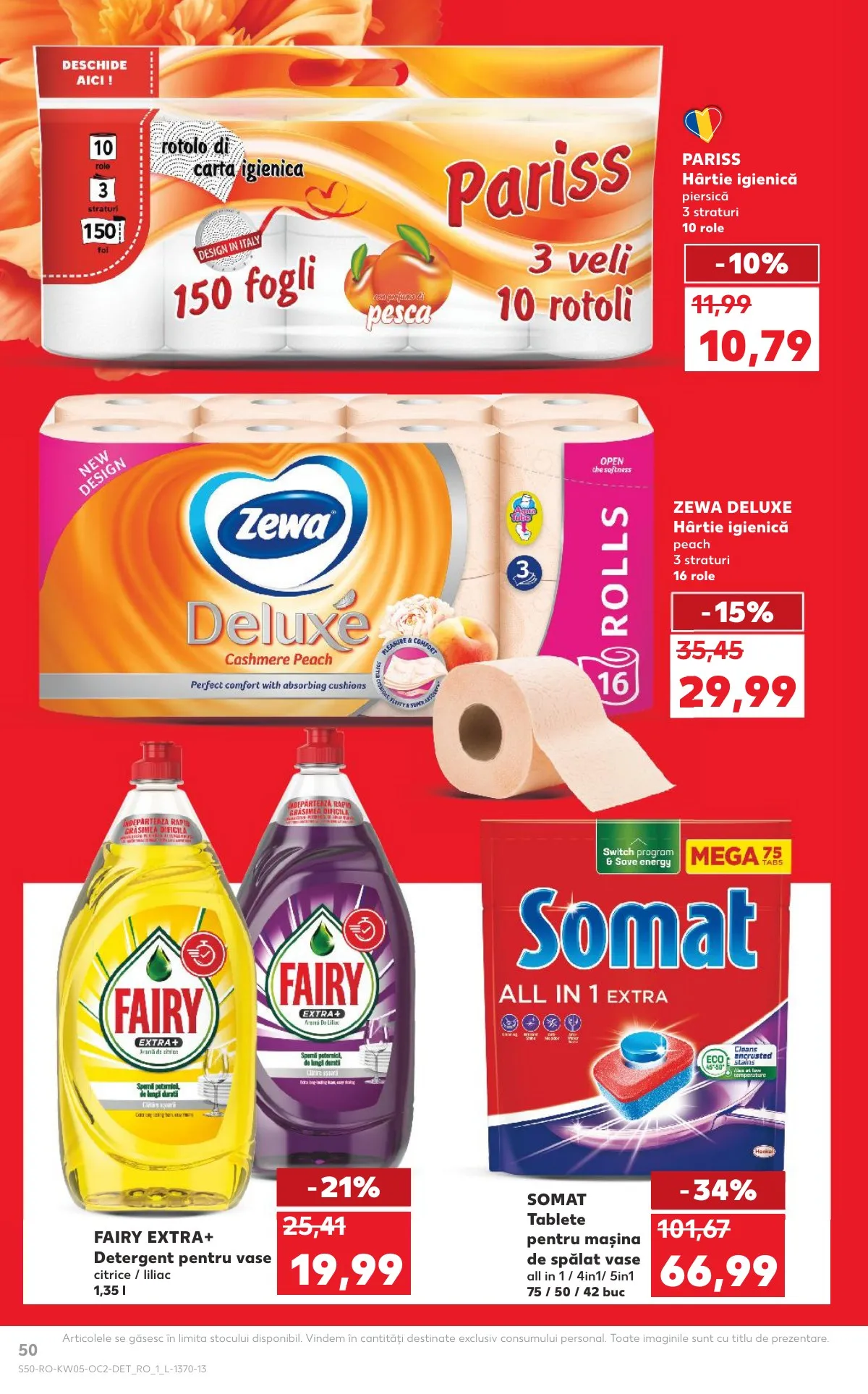 Kaufland akciós újság Románia 01.28–02.03 – 50. oldal