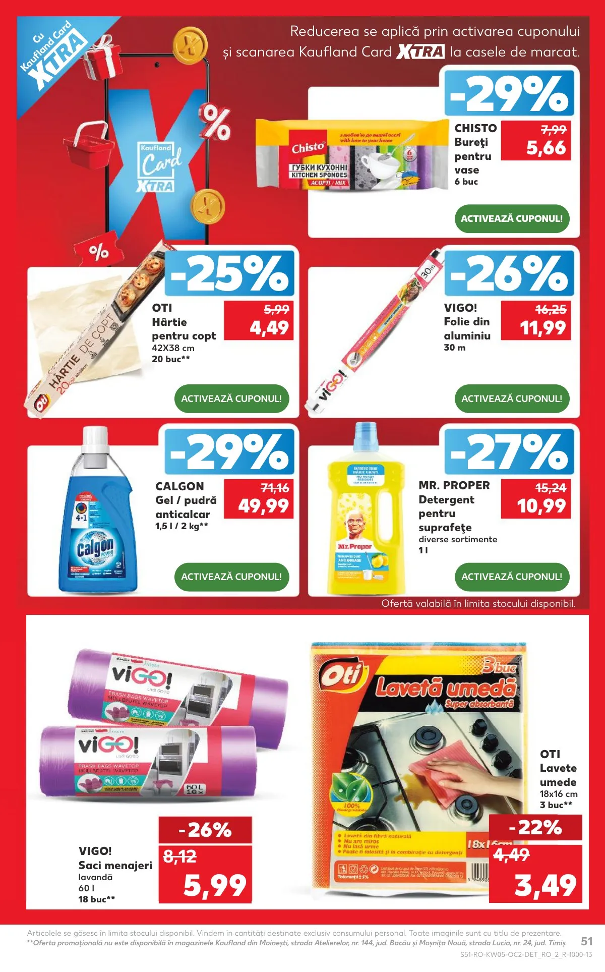 Kaufland akciós újság Románia 01.28–02.03 – 51. oldal