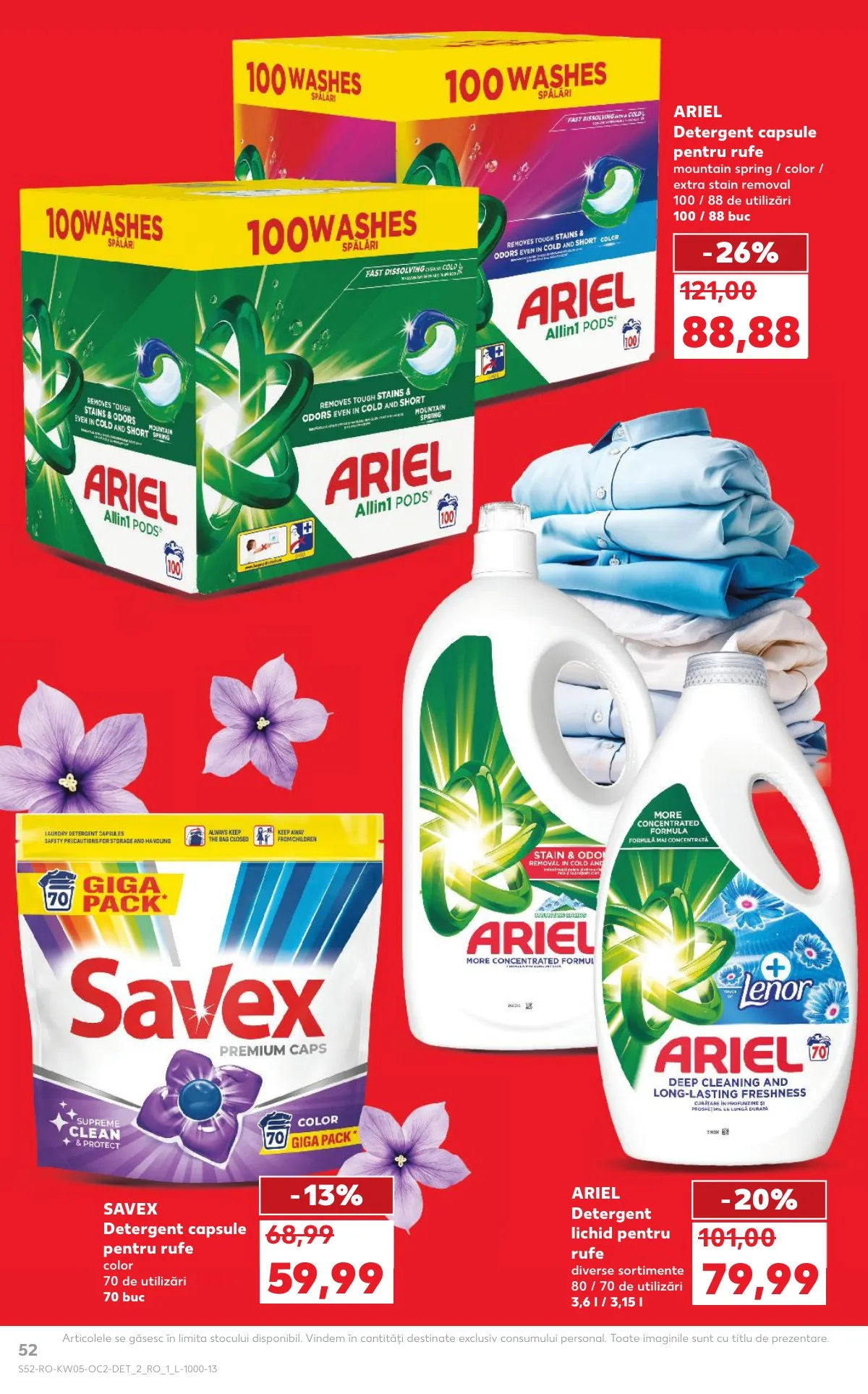 Kaufland akciós újság Románia 01.28–02.03 – 52. oldal