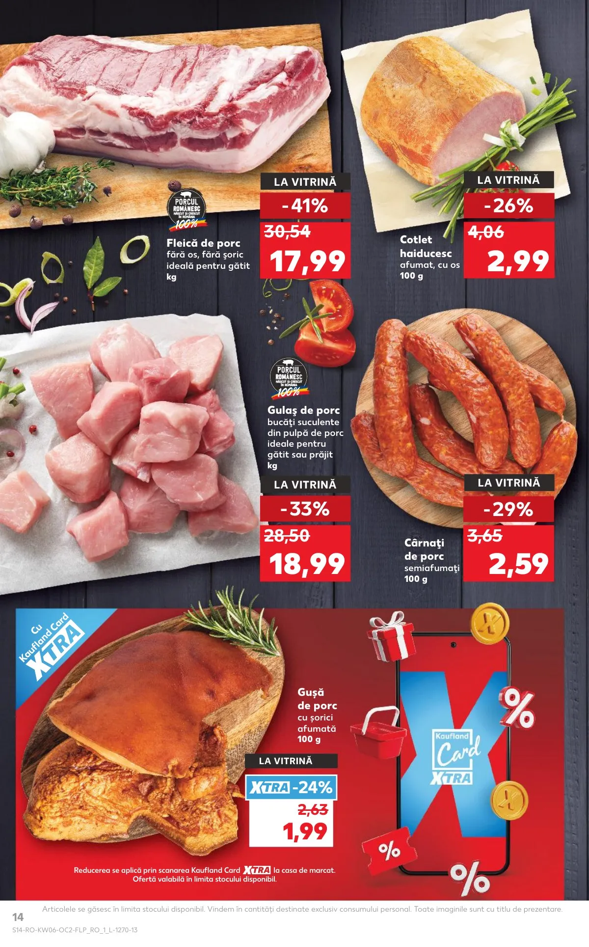 Kaufland akciós újság Románia 02.04–02.10 – 14. oldal