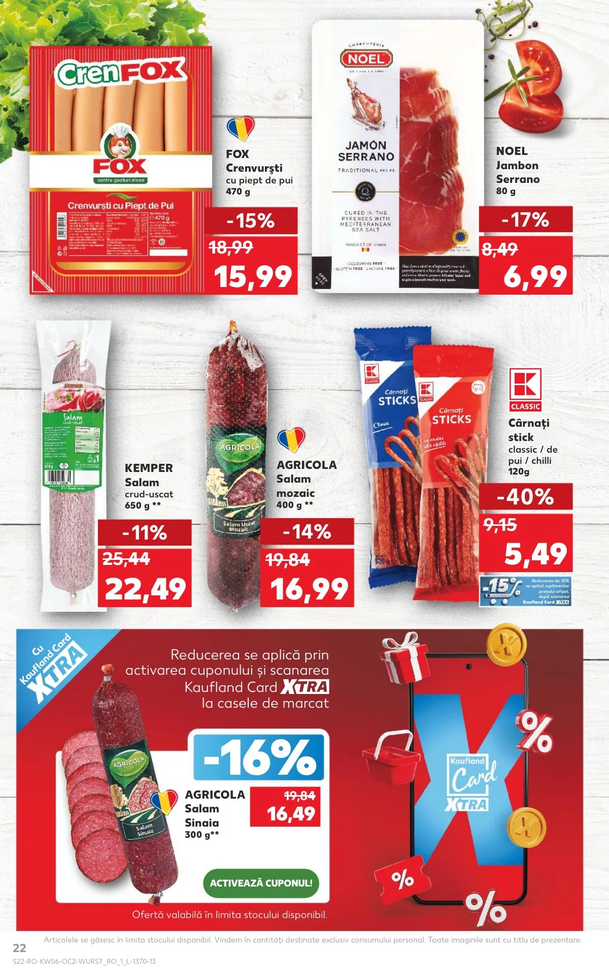 Kaufland akciós újság Románia 02.04–02.10 – 22. oldal