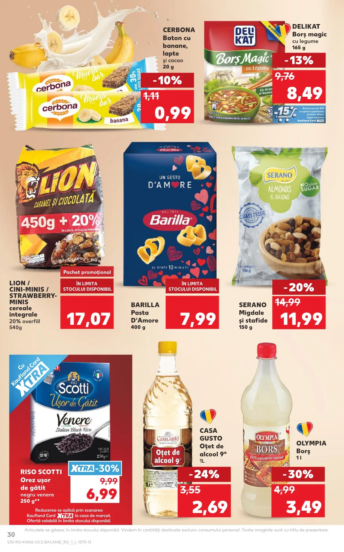 Kaufland akciós újság Románia 02.04–02.10 – 30. oldal