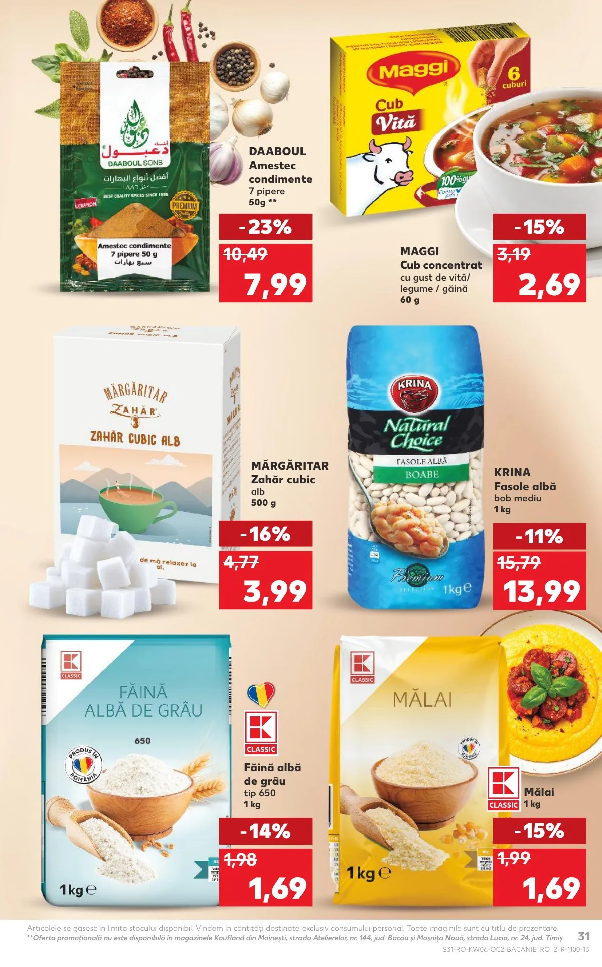 Kaufland akciós újság Románia 02.04–02.10 – 31. oldal
