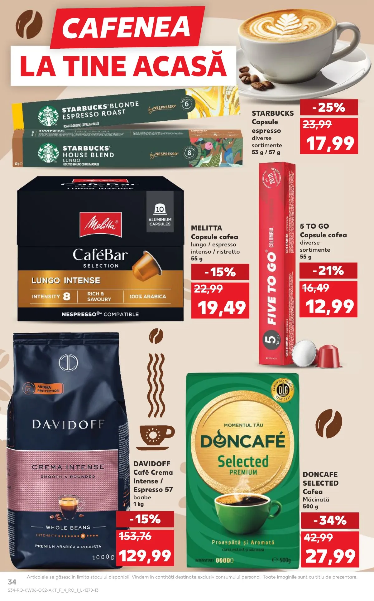Kaufland akciós újság Románia 02.04–02.10 – 34. oldal