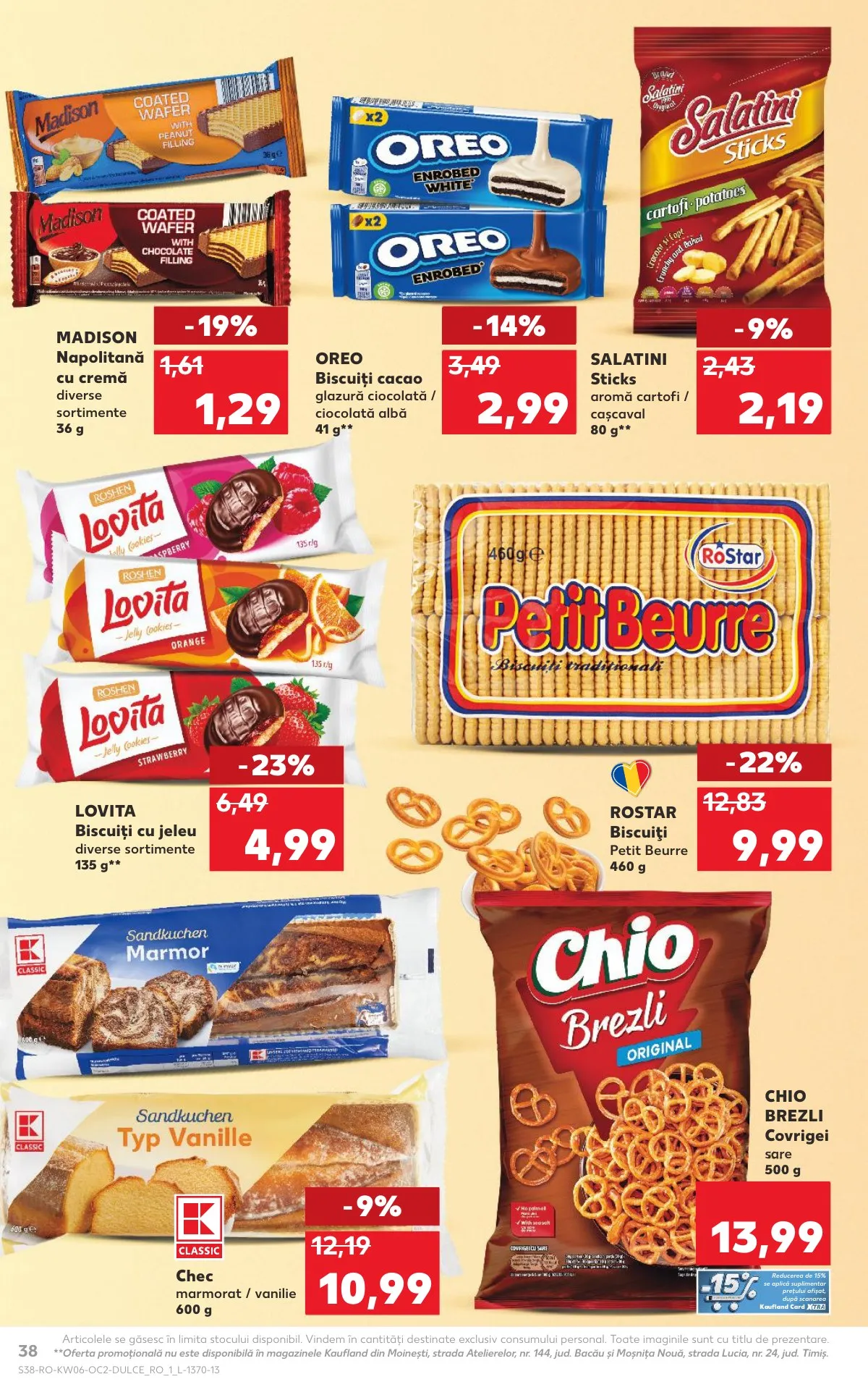Kaufland akciós újság Románia 02.04–02.10 – 38. oldal