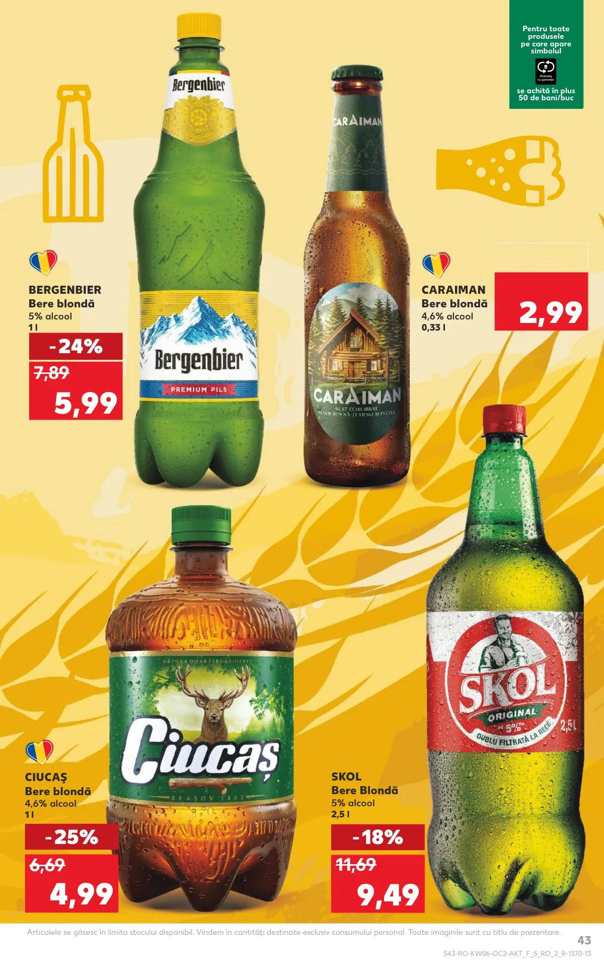 Kaufland akciós újság Románia 02.04–02.10 – 43. oldal