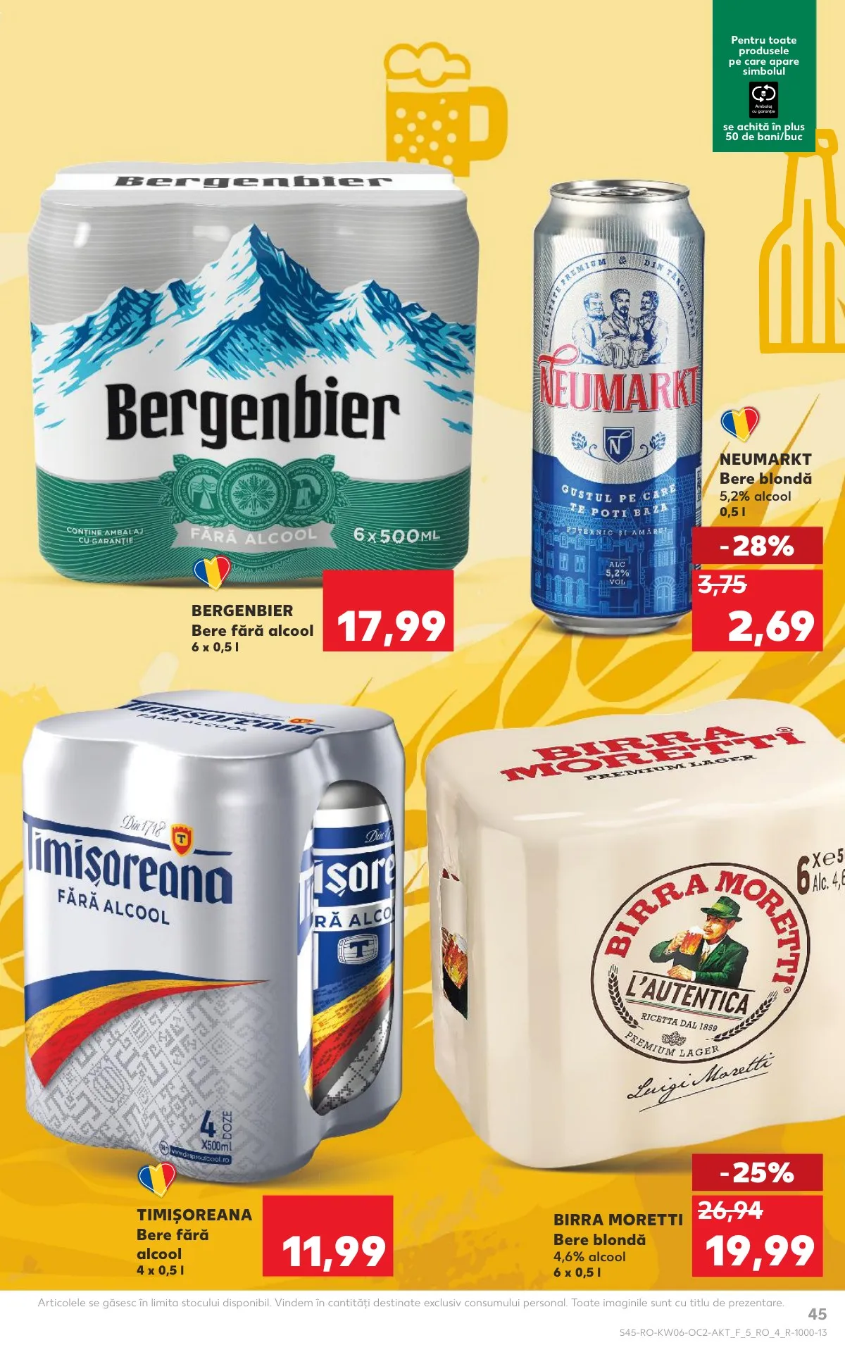 Kaufland akciós újság Románia 02.04–02.10 – 45. oldal