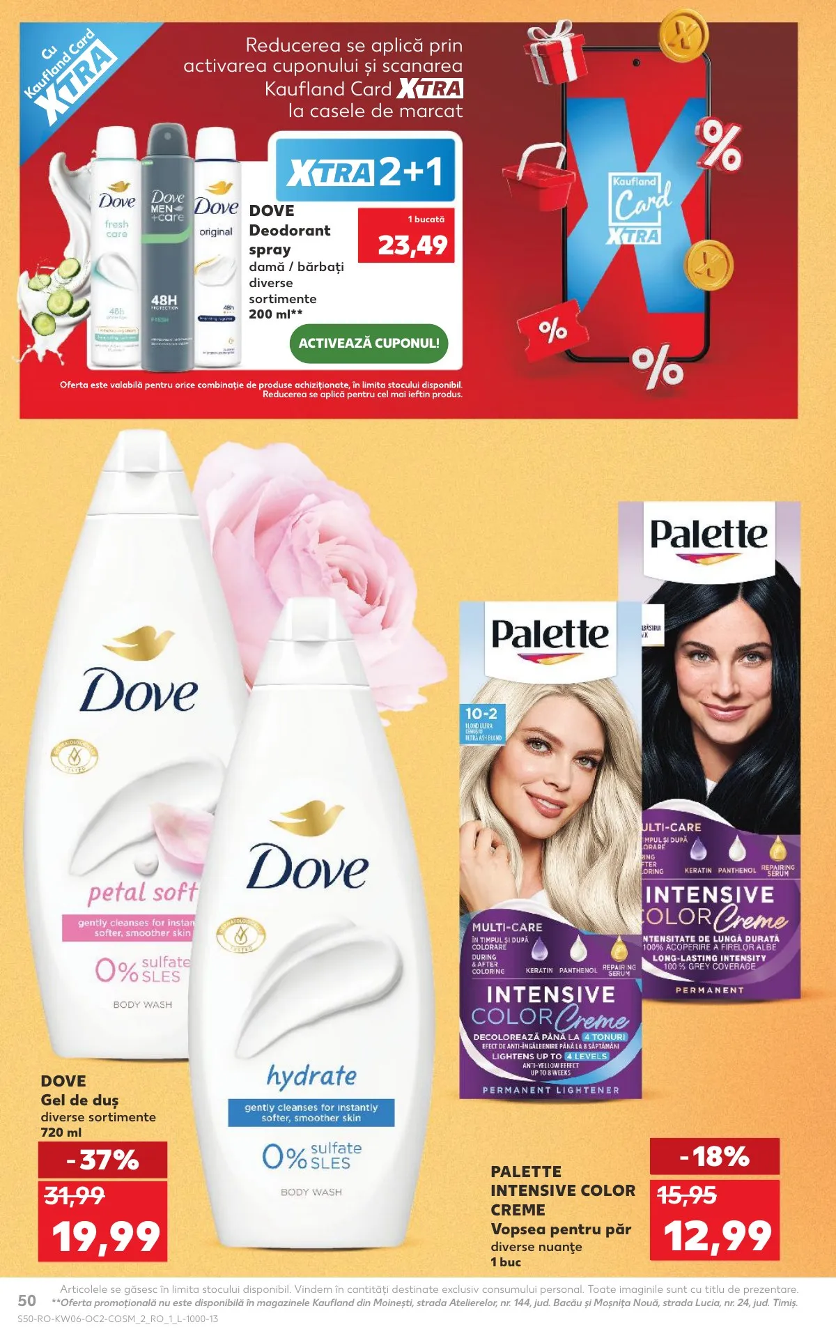 Kaufland akciós újság Románia 02.04–02.10 – 50. oldal