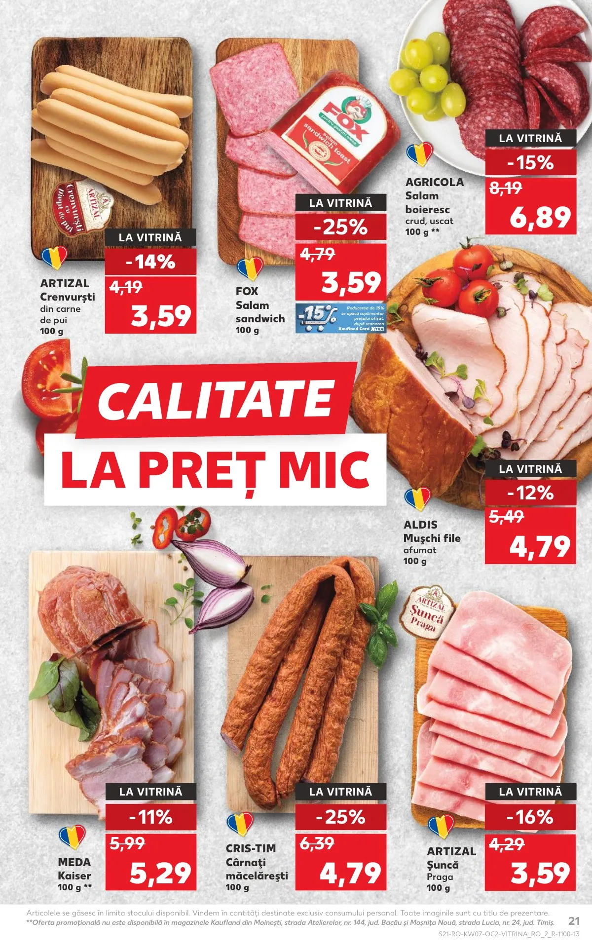 Kaufland akciós újság Románia 02.11–02.17 – 21. oldal