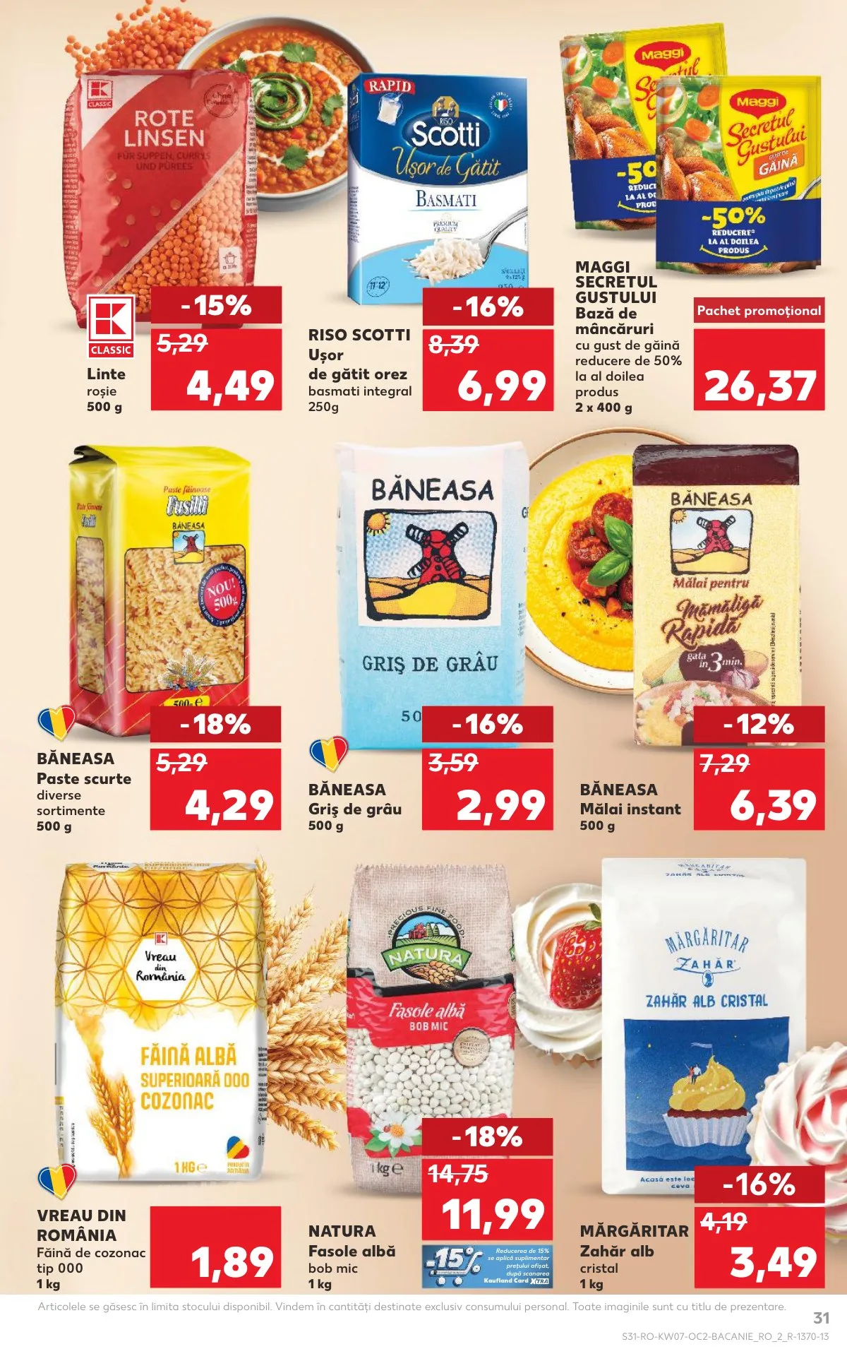 Kaufland akciós újság Románia 02.11–02.17 – 31. oldal