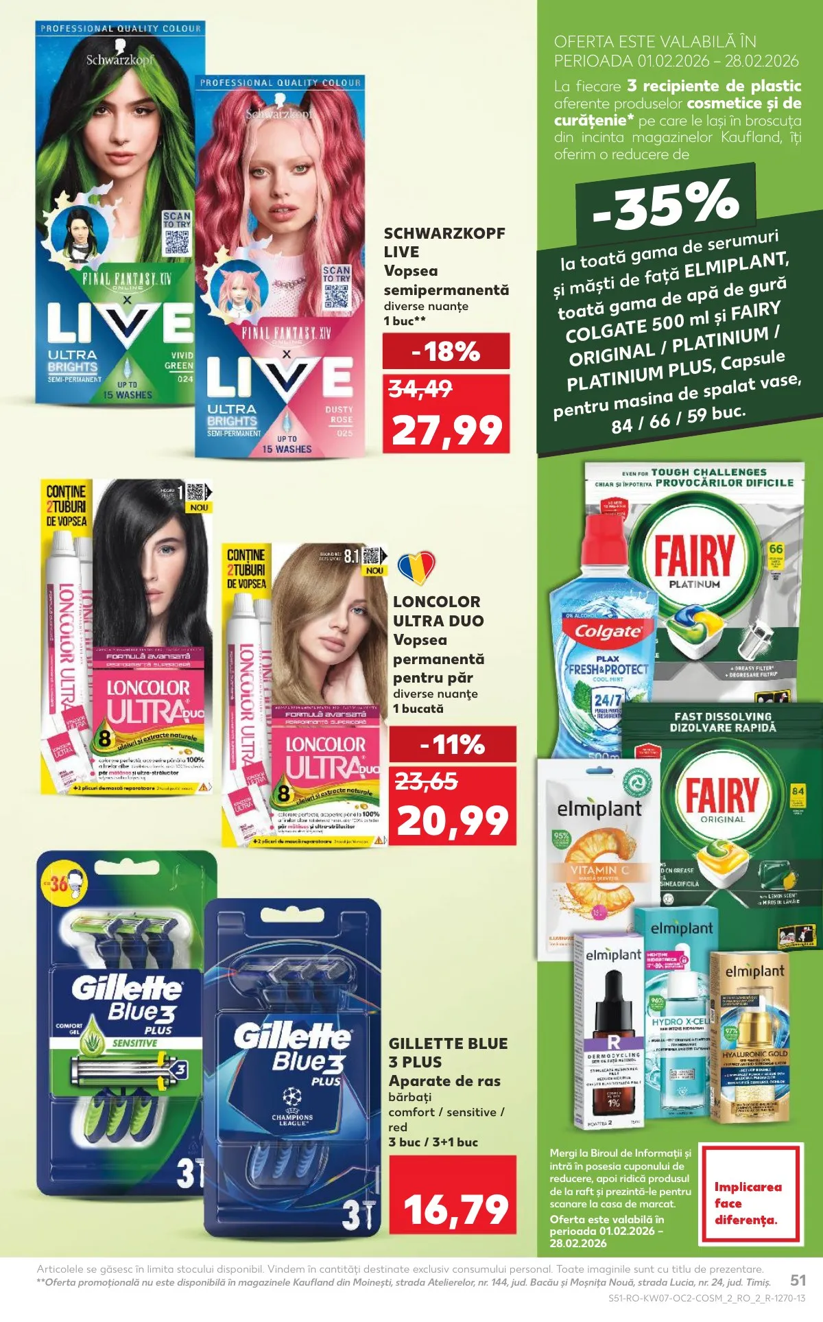 Kaufland akciós újság Románia 02.11–02.17 – 51. oldal