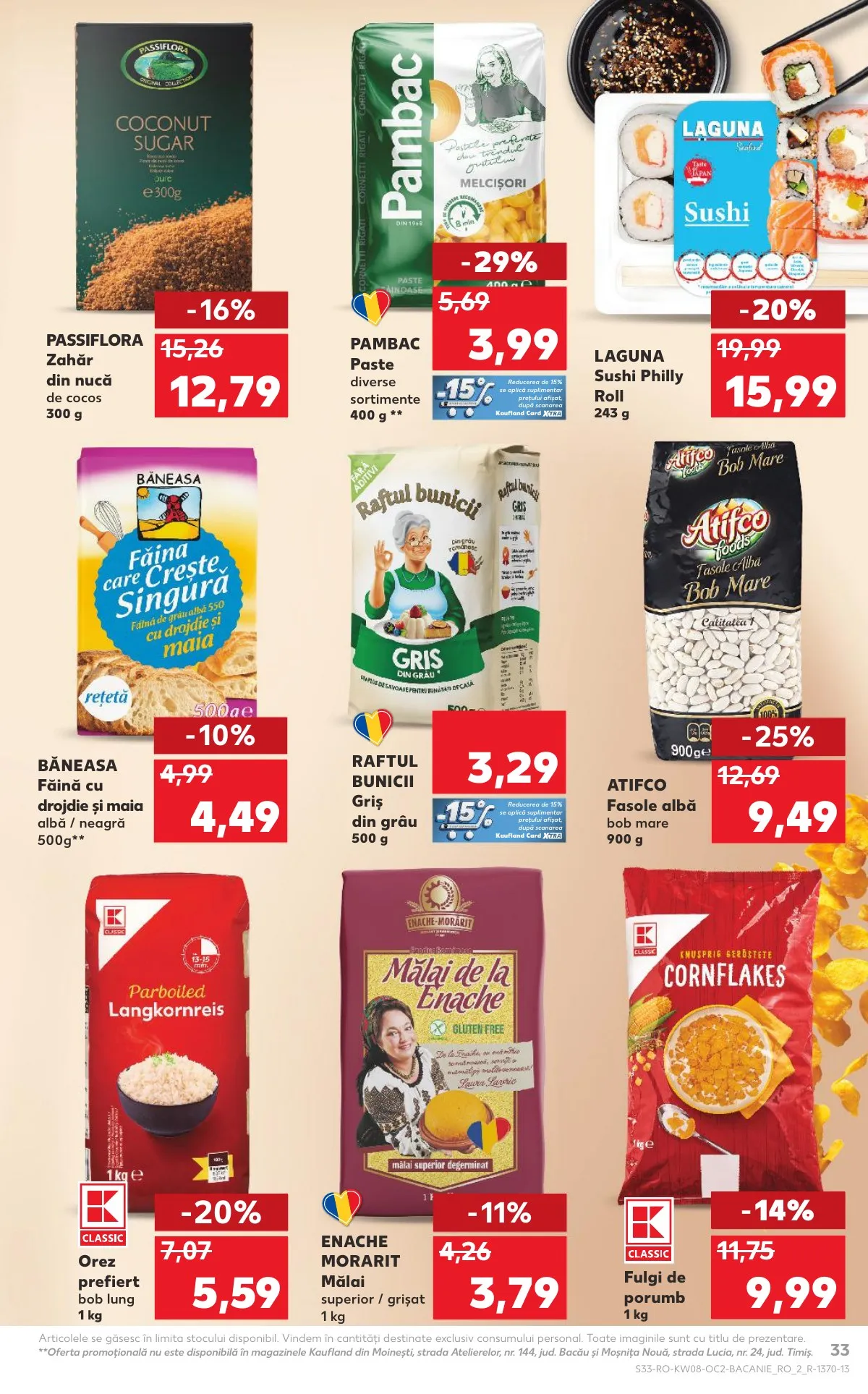 Kaufland akciós újság Románia 02.18–02.24 – 33. oldal