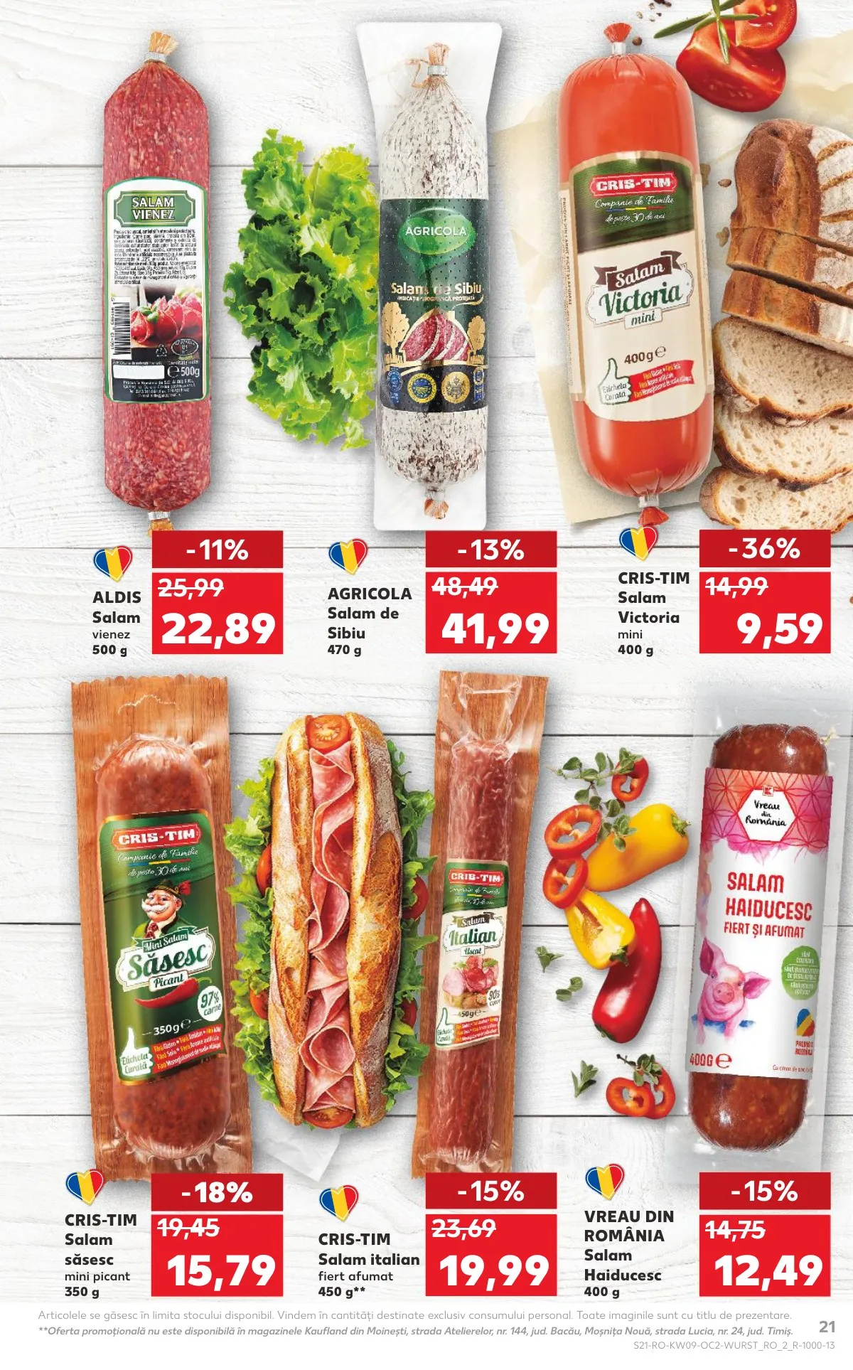 Kaufland akciós újság Románia 02.25–03.03 – 21. oldal