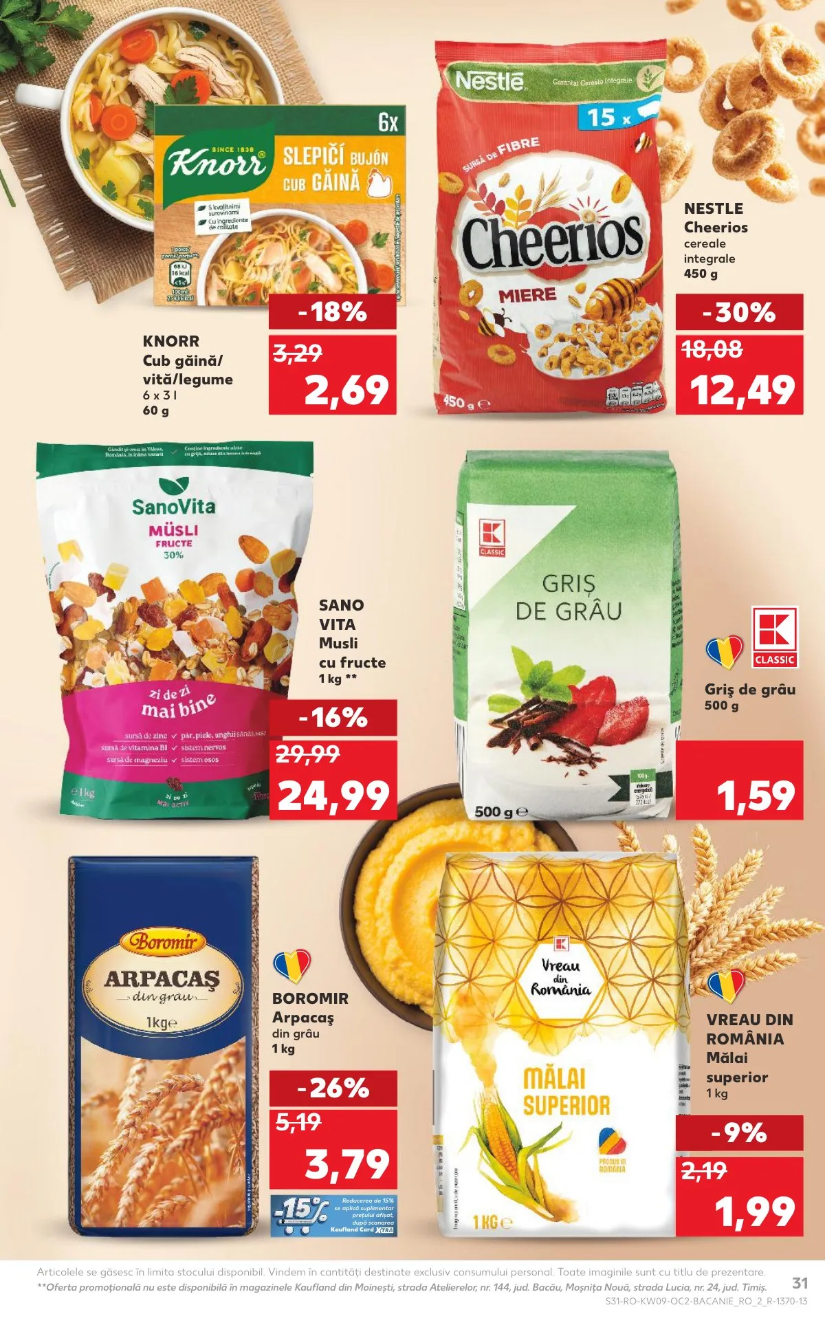 Kaufland akciós újság Románia 02.25–03.03 – 31. oldal