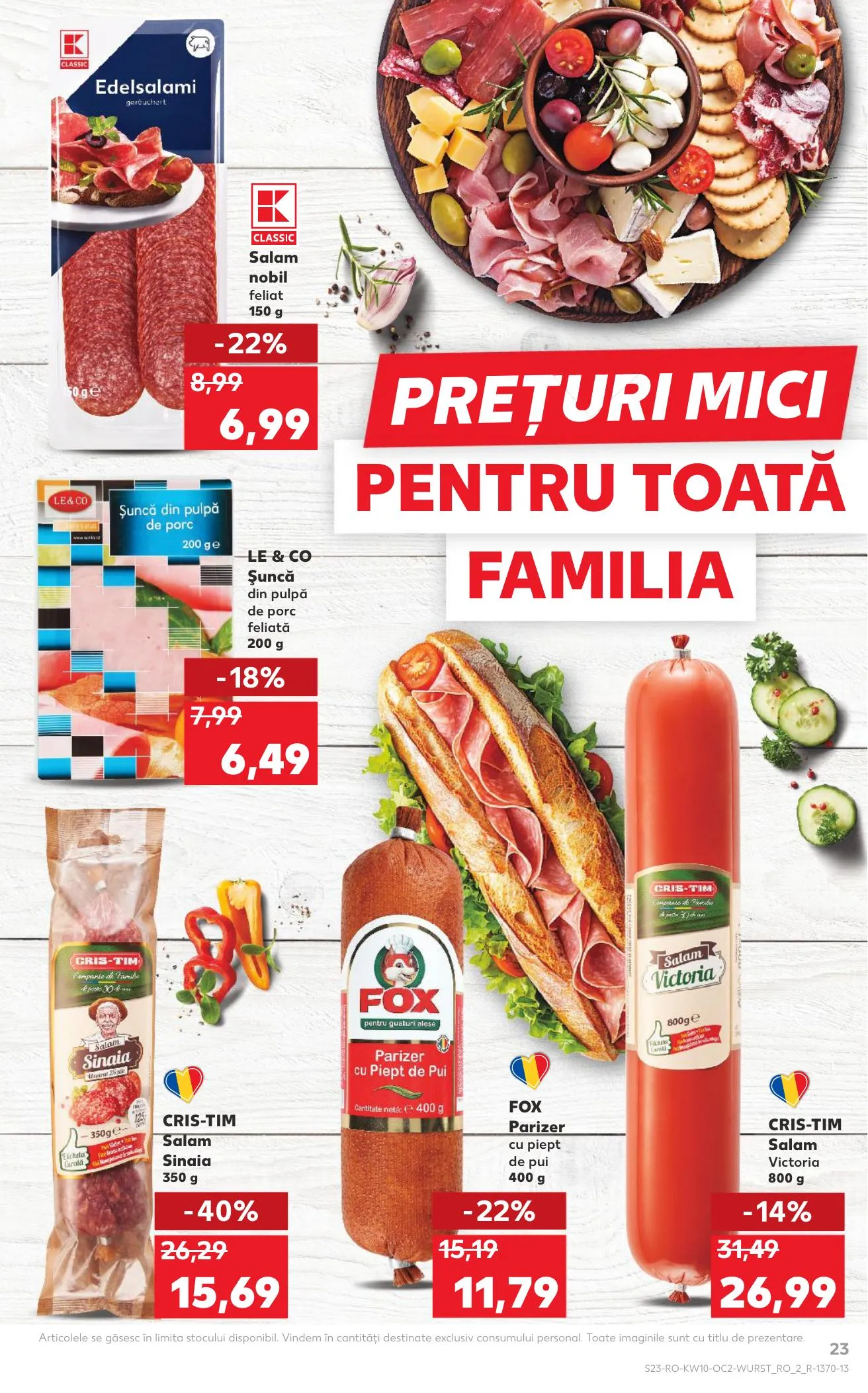 Kaufland akciós újság Románia 03.04–03.10 – 23. oldal