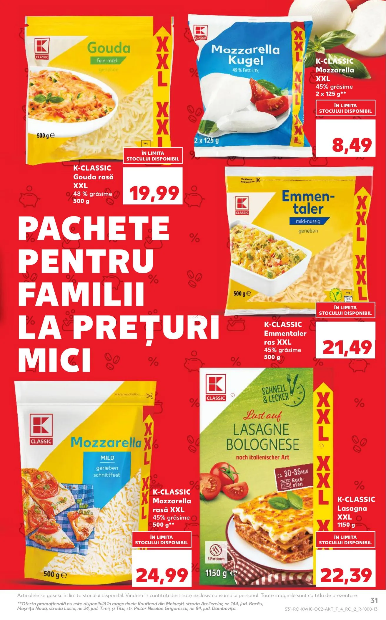 Kaufland akciós újság Románia 03.04–03.10 – 31. oldal