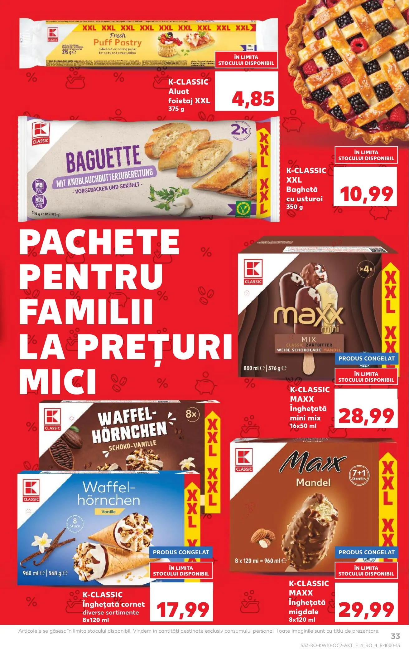 Kaufland akciós újság Románia 03.04–03.10 – 33. oldal