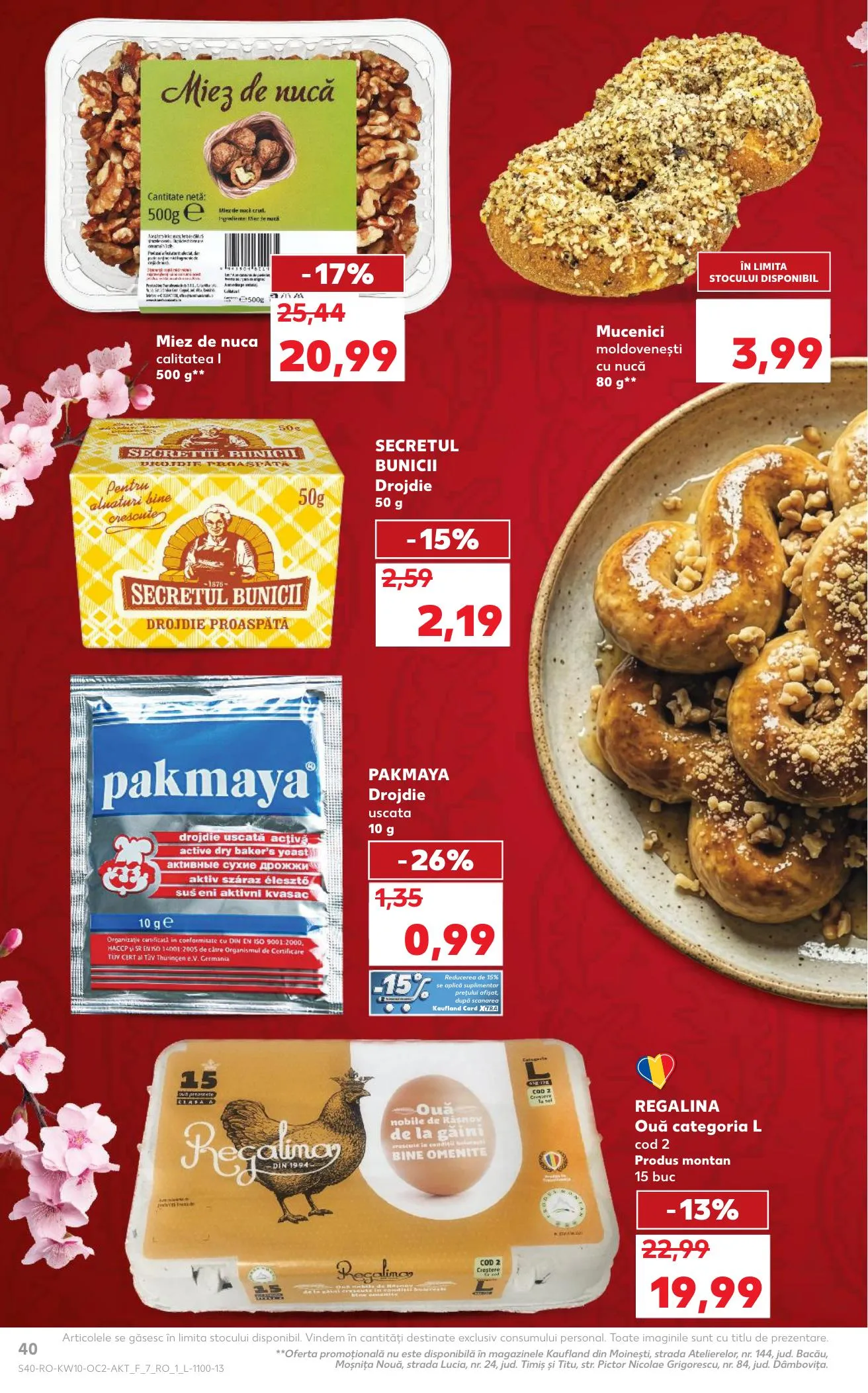 Kaufland akciós újság Románia 03.04–03.10 – 40. oldal