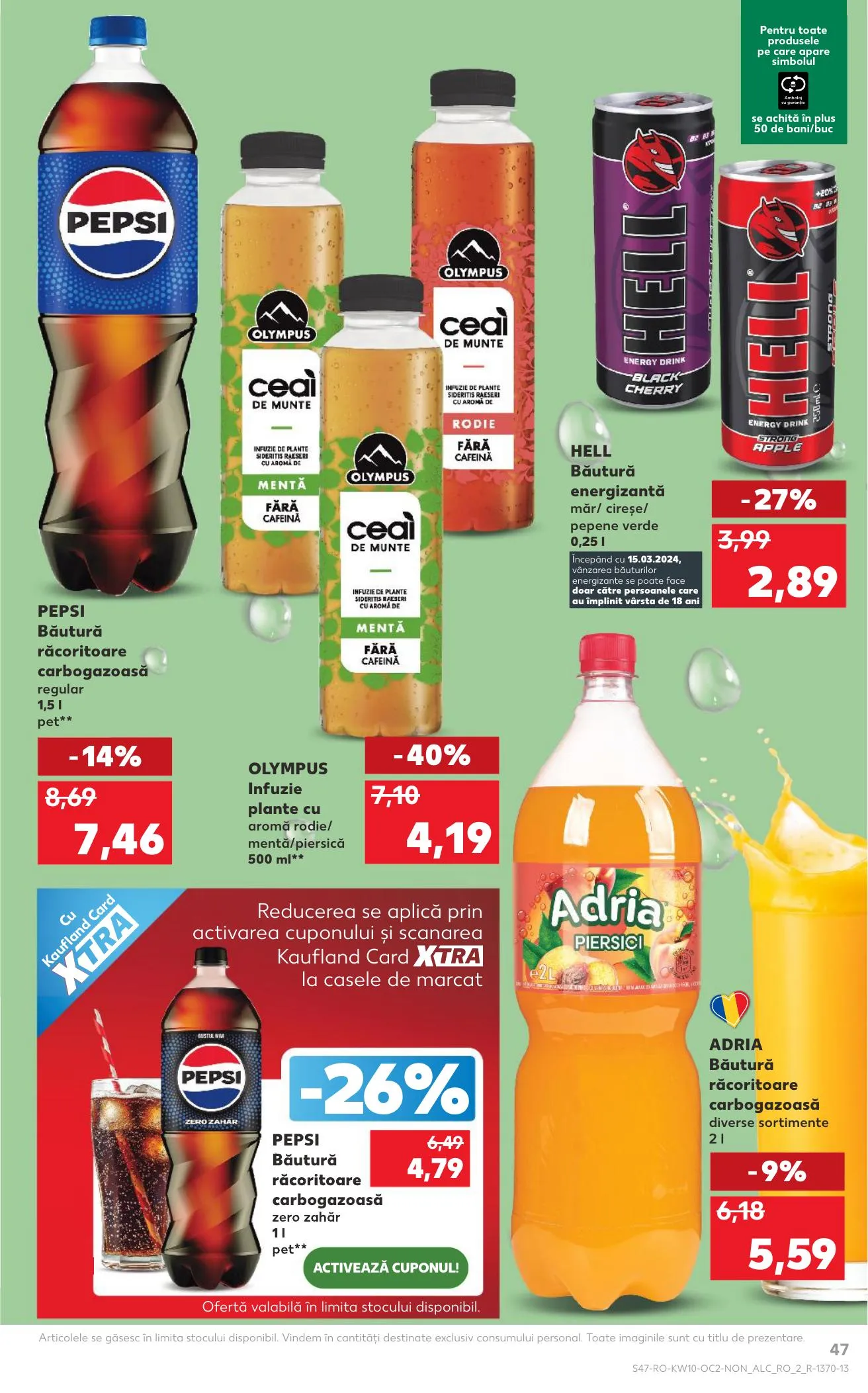 Kaufland akciós újság Románia 03.04–03.10 – 47. oldal