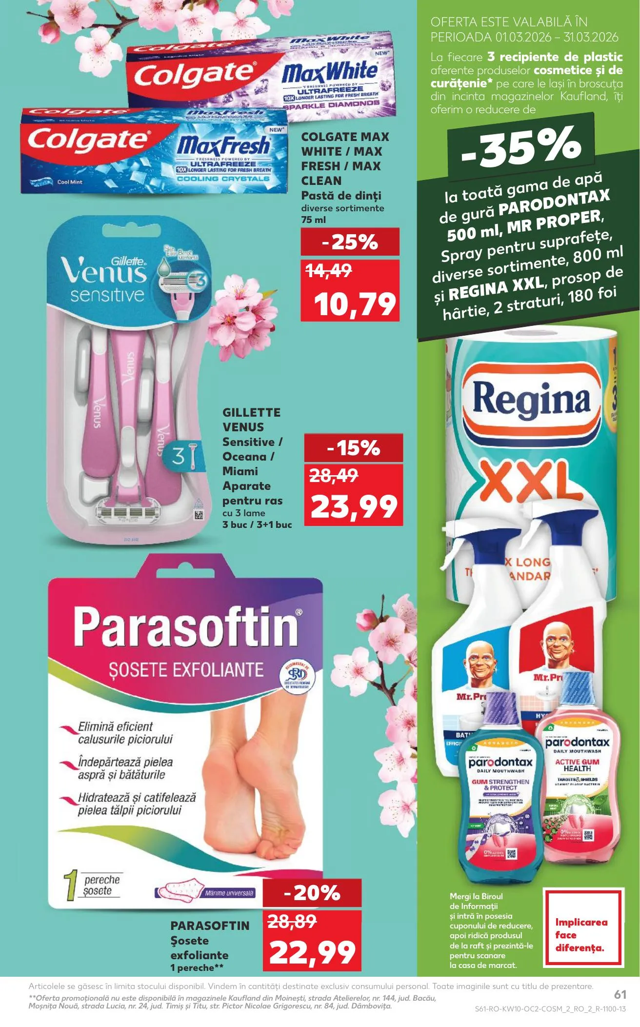 Kaufland akciós újság Románia 03.04–03.10 – 61. oldal