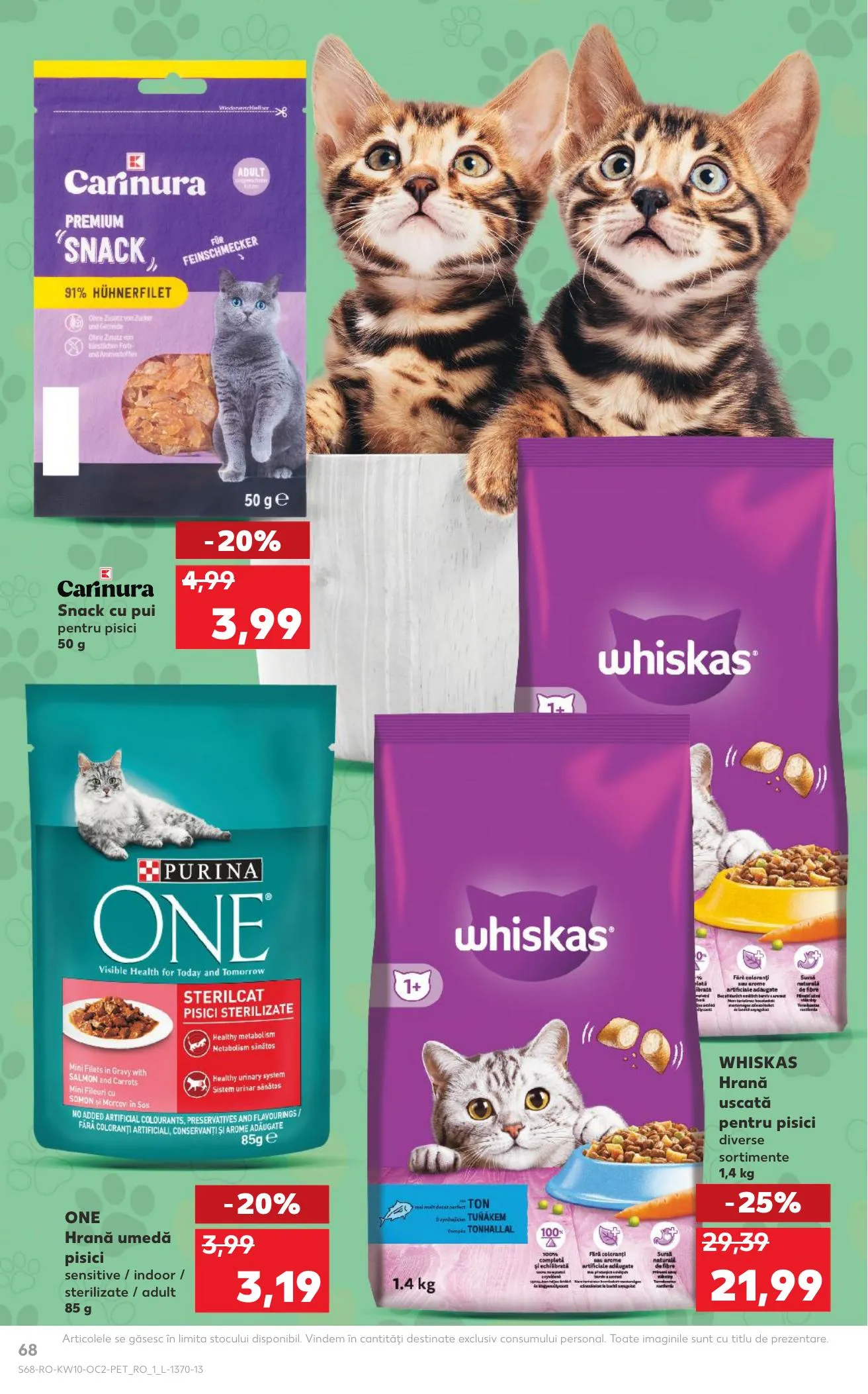 Kaufland akciós újság Románia 03.04–03.10 – 68. oldal