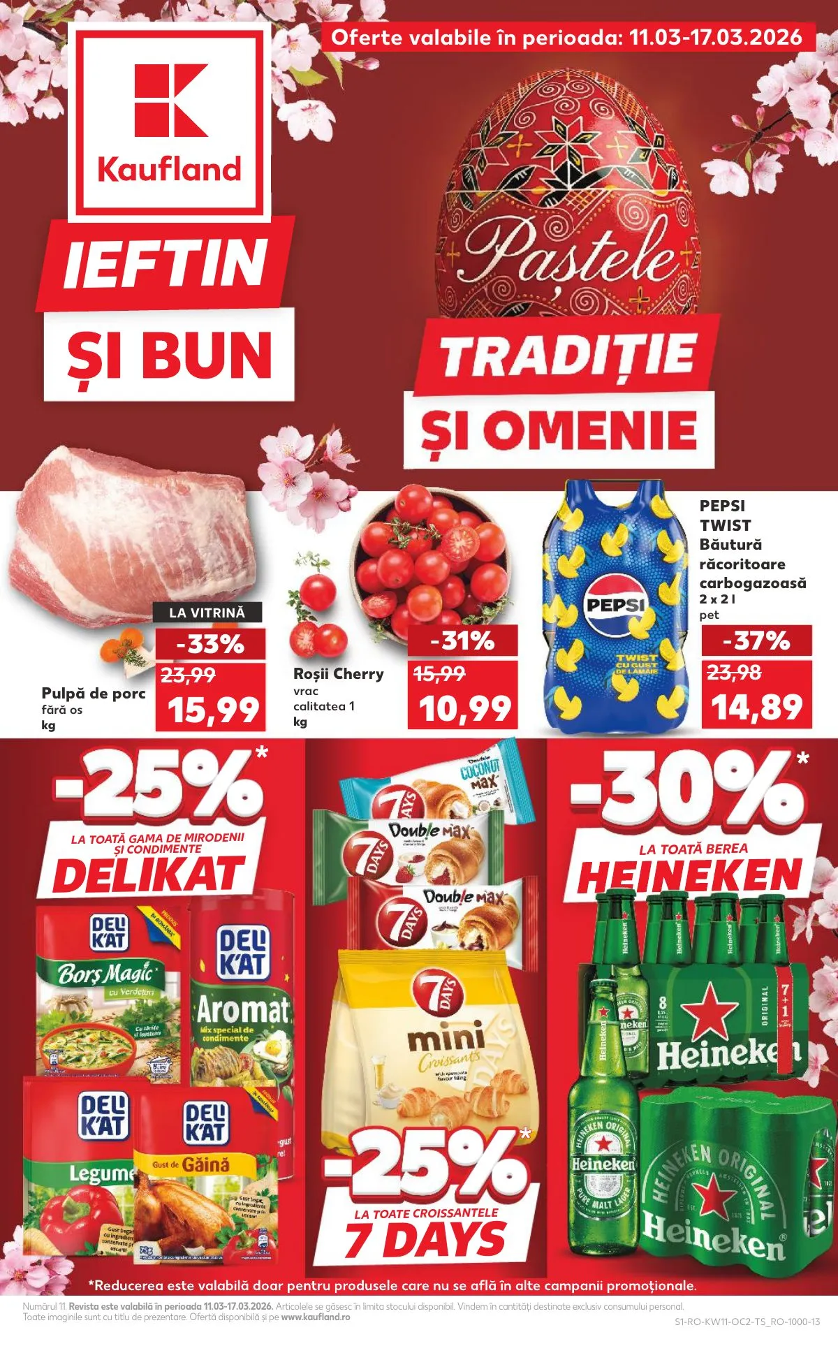 Kaufland akciós újság Románia 03.11–03.17