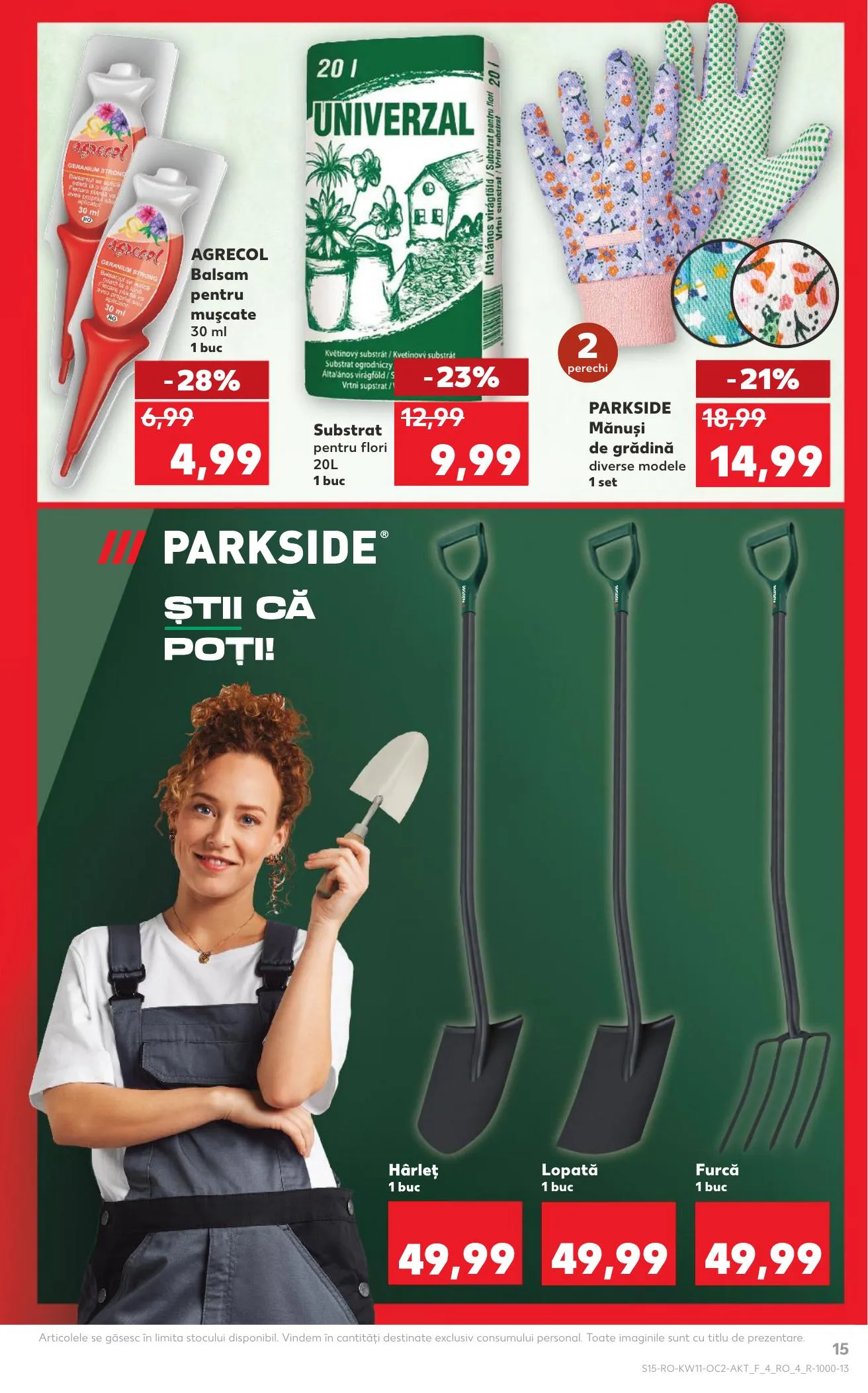 Kaufland akciós újság Románia 03.11–03.17 – 15. oldal