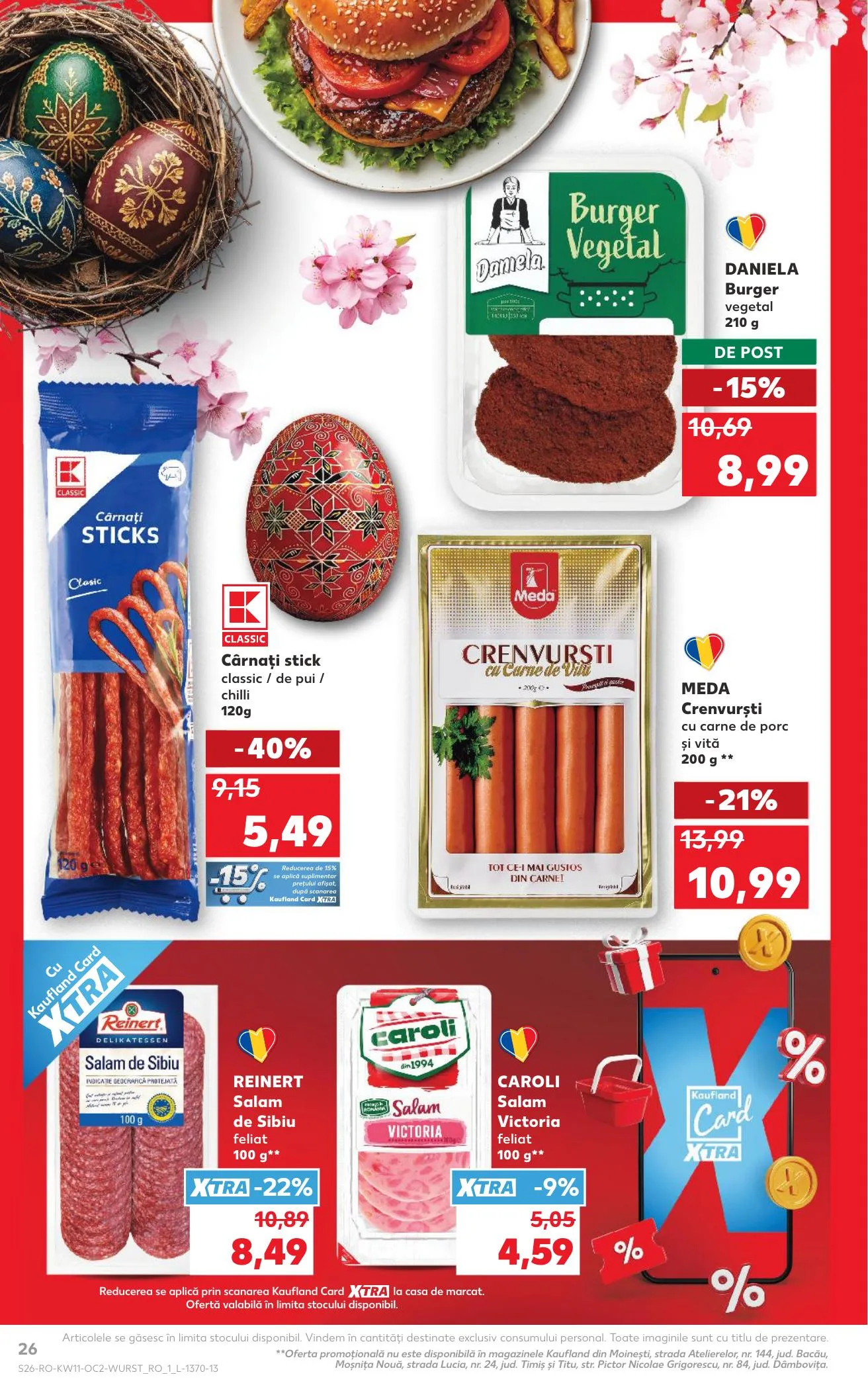 Kaufland akciós újság Románia 03.11–03.17 – 26. oldal