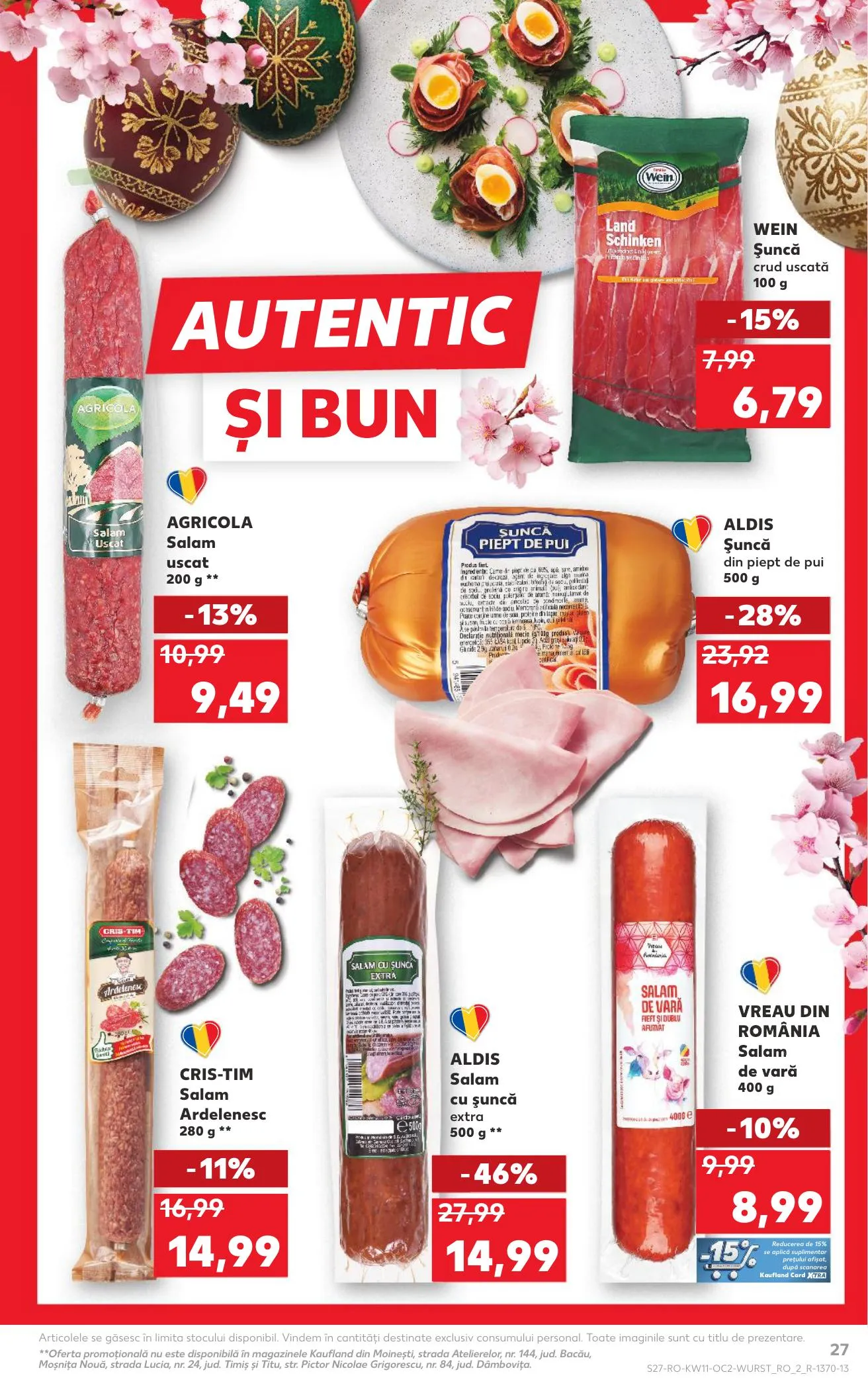Kaufland akciós újság Románia 03.11–03.17 – 27. oldal