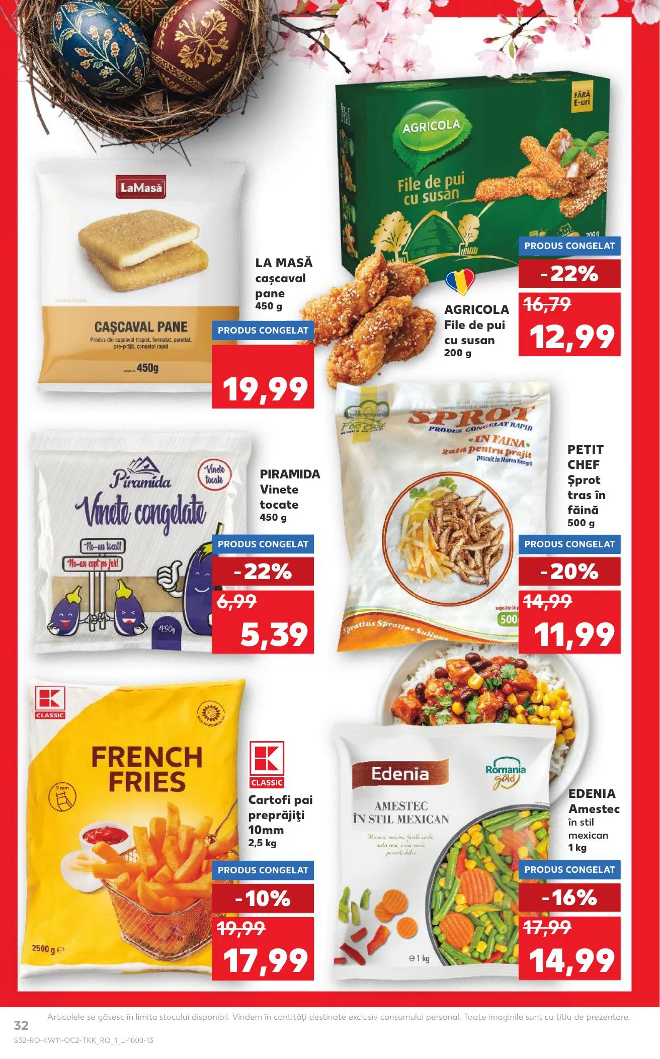 Kaufland akciós újság Románia 03.11–03.17 – 32. oldal
