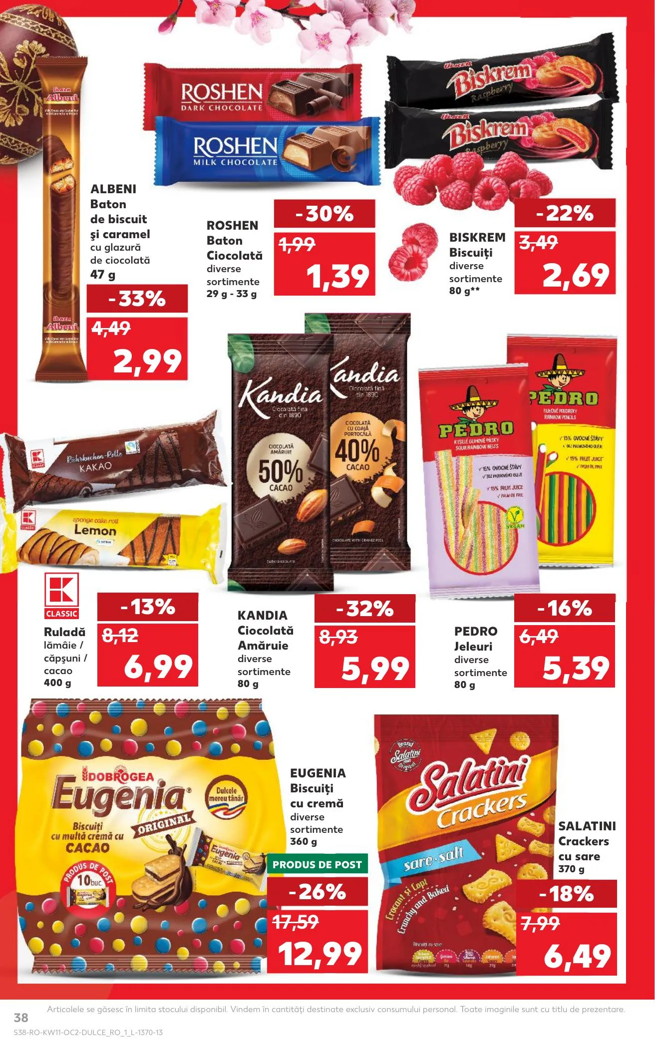 Kaufland akciós újság Románia 03.11–03.17 – 38. oldal