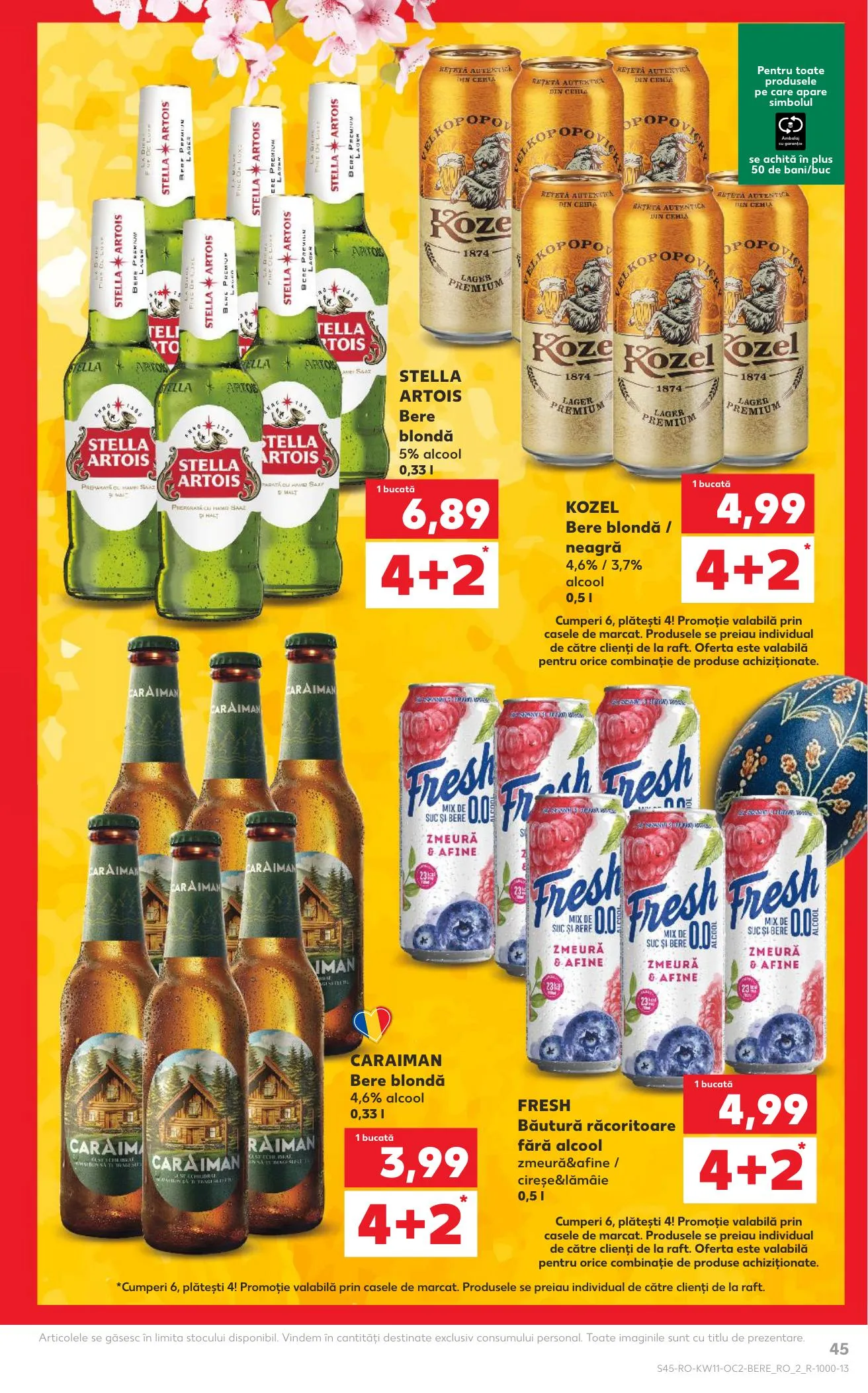 Kaufland akciós újság Románia 03.11–03.17 – 45. oldal