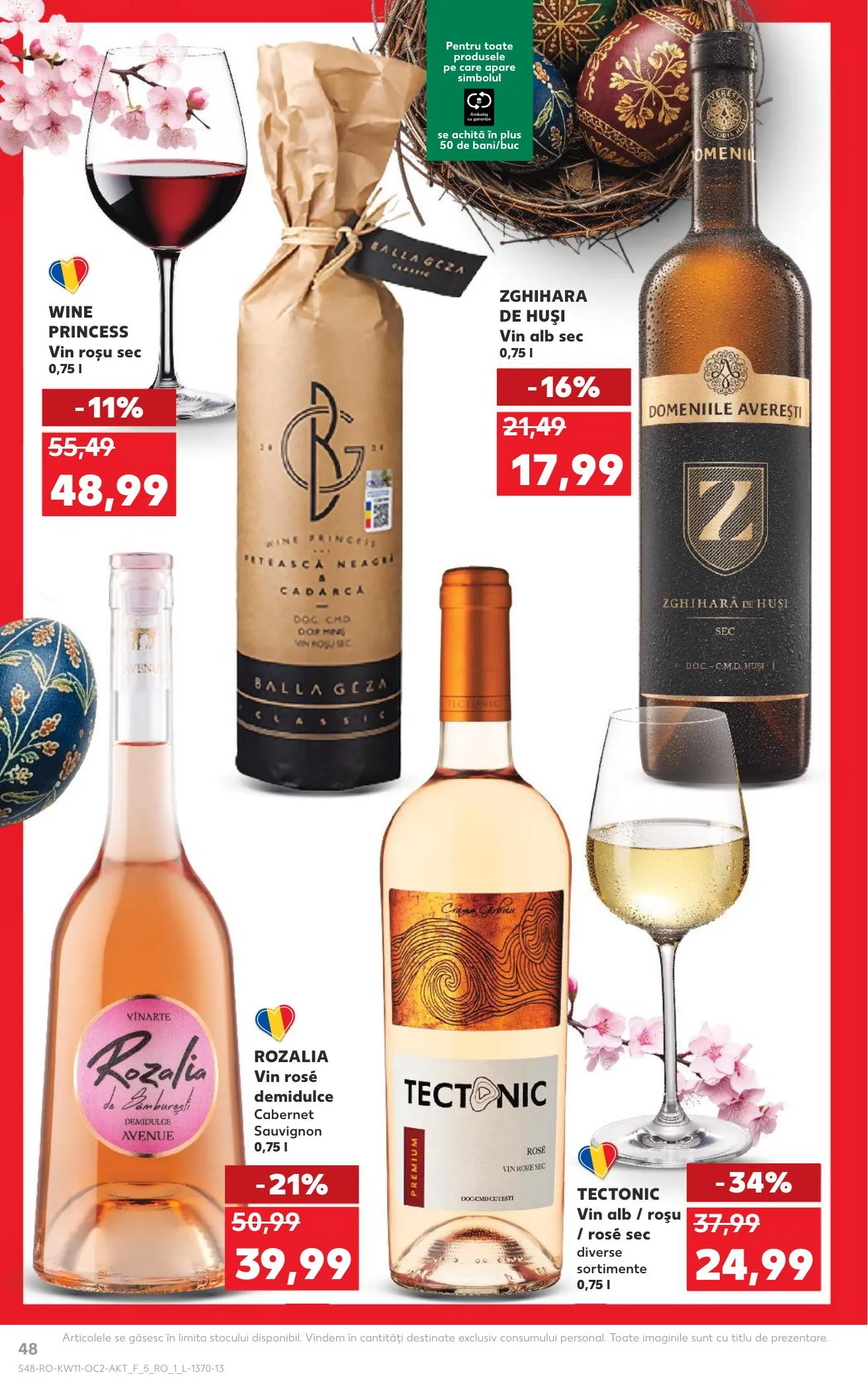 Kaufland akciós újság Románia 03.11–03.17 – 48. oldal