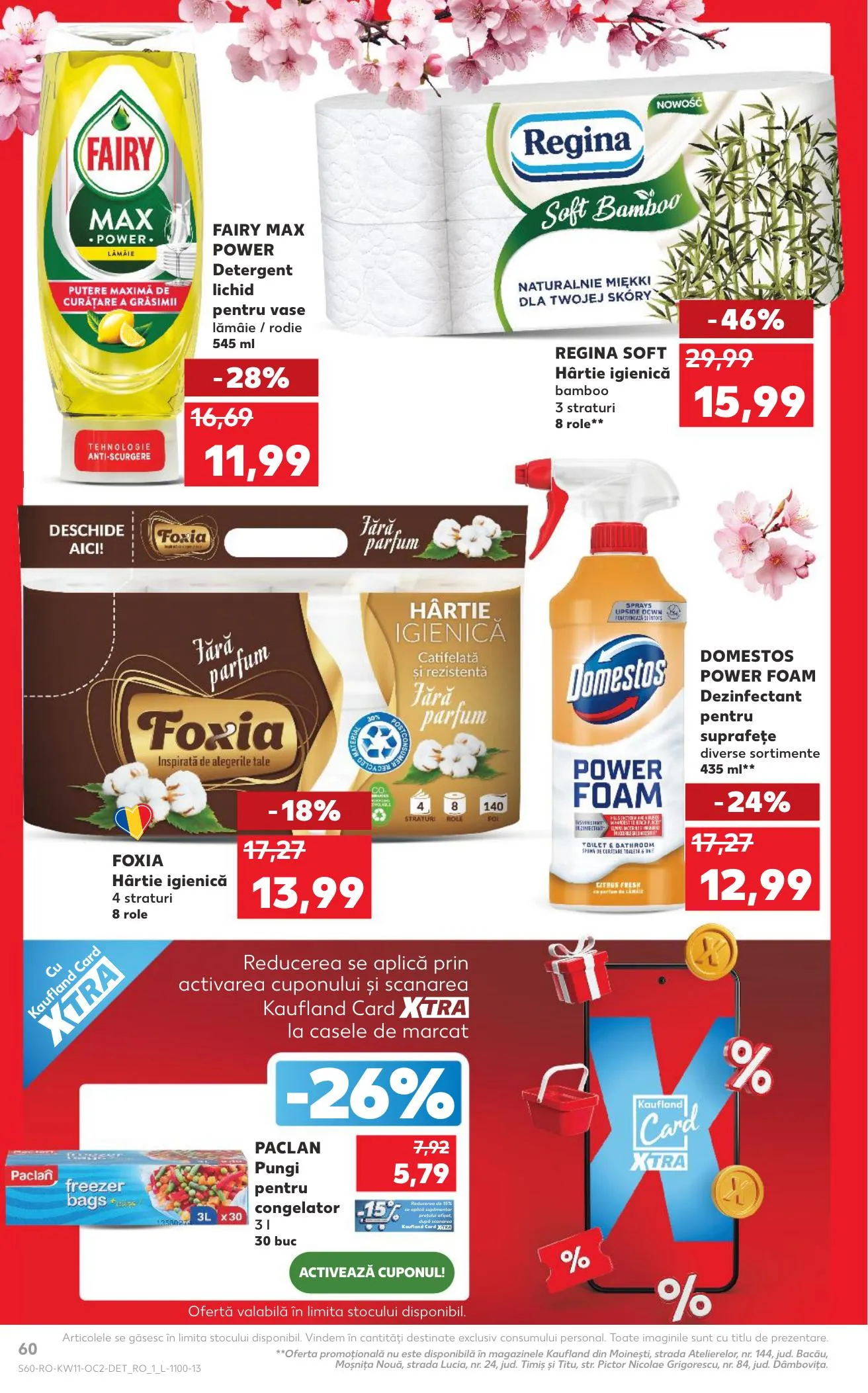 Kaufland akciós újság Románia 03.11–03.17 – 60. oldal