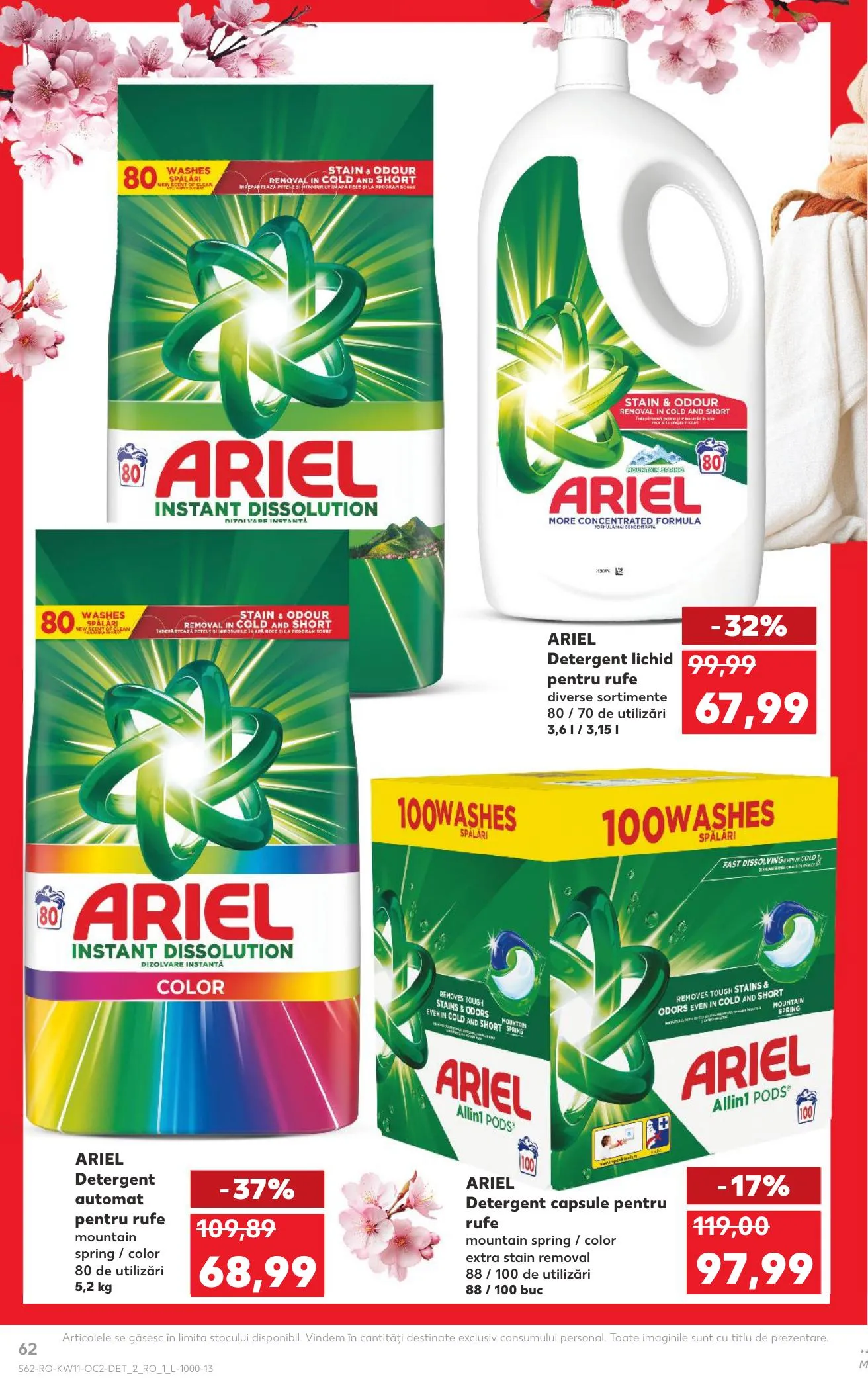 Kaufland akciós újság Románia 03.11–03.17 – 62. oldal