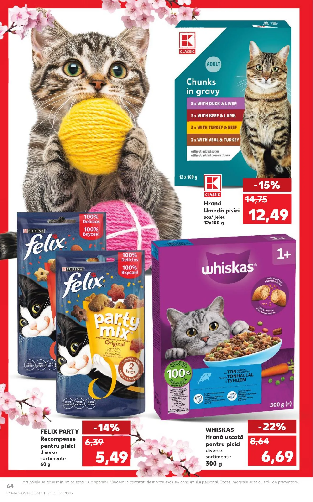 Kaufland akciós újság Románia 03.11–03.17 – 64. oldal