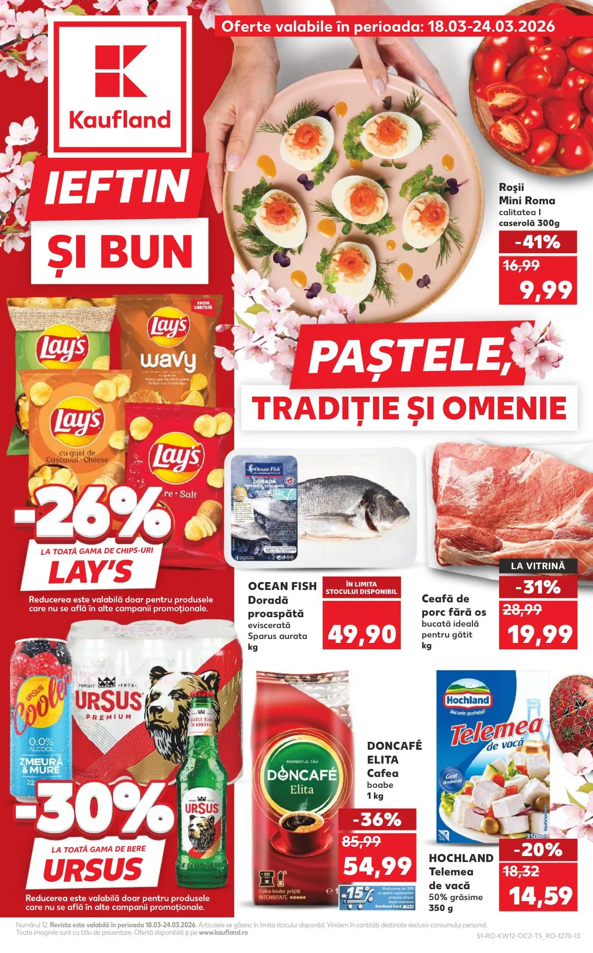 Kaufland akciós újság Románia 03.18–03.24