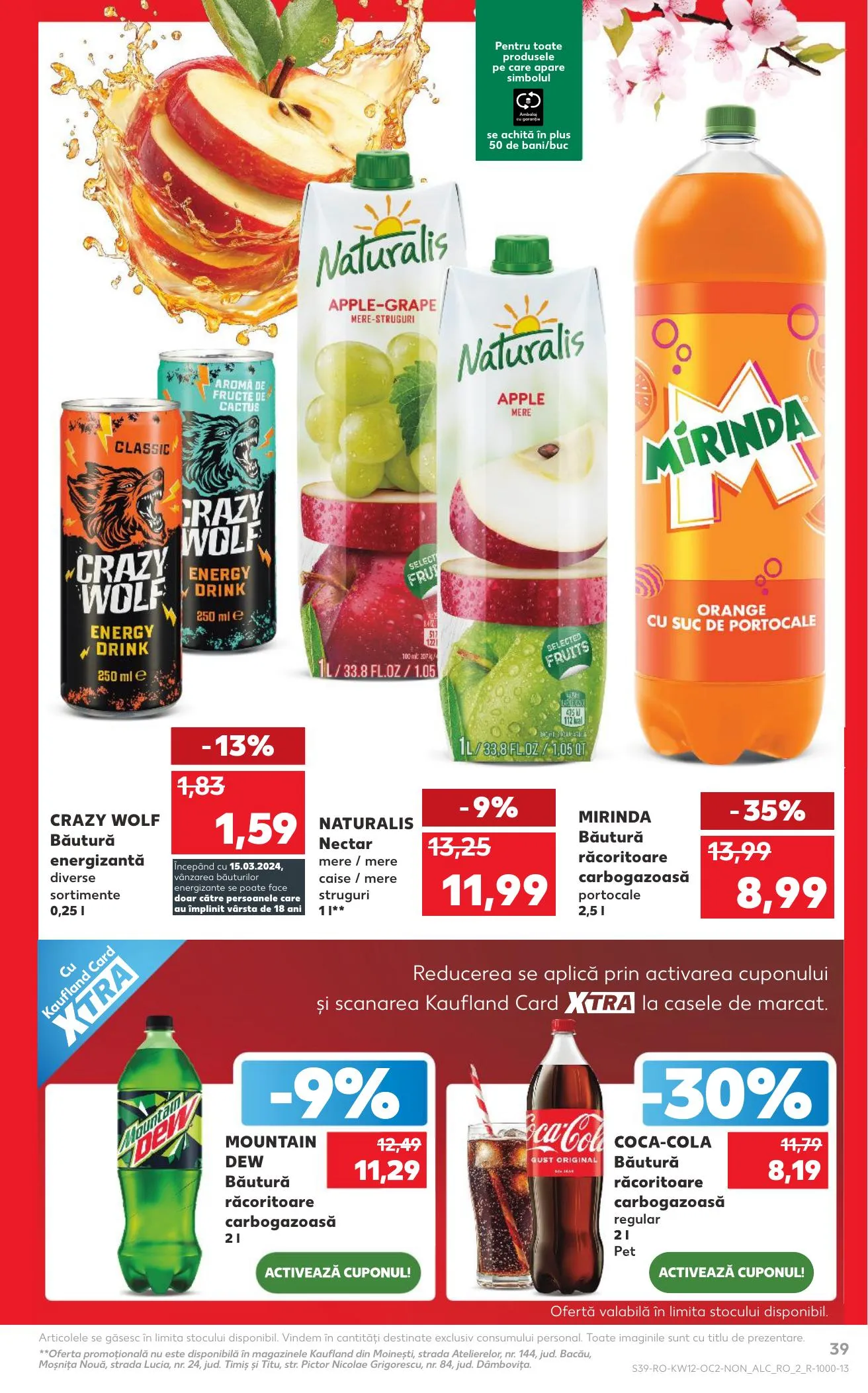 Kaufland akciós újság Románia 03.18–03.24 – 39. oldal