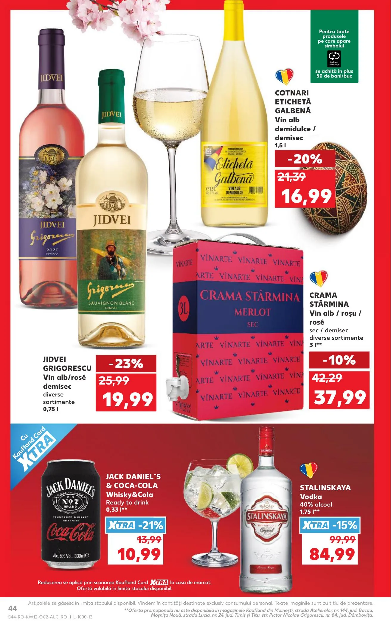 Kaufland akciós újság Románia 03.18–03.24 – 44. oldal