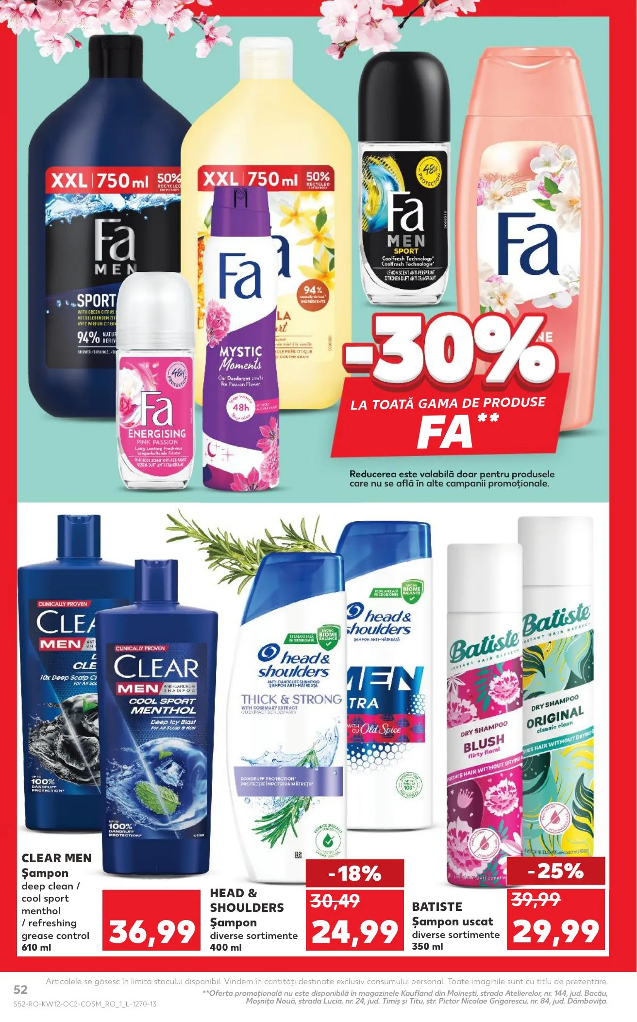 Kaufland akciós újság Románia 03.18–03.24 – 52. oldal