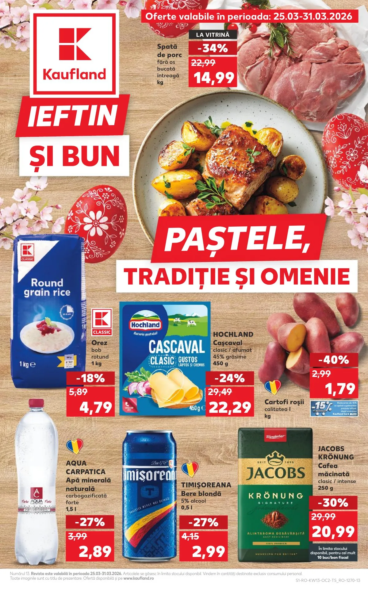 Kaufland akciós újság Románia 03.25–03.31