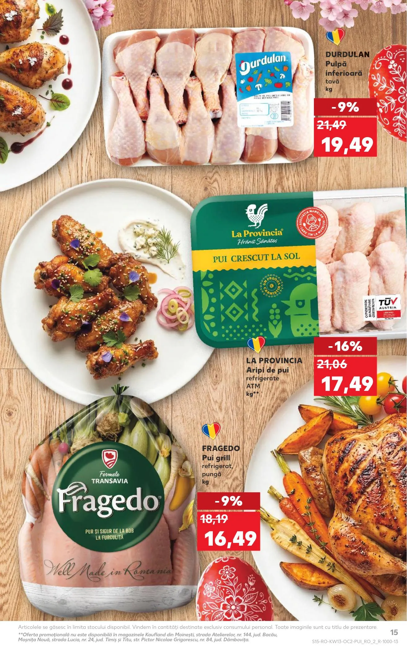 Kaufland akciós újság Románia 03.25–03.31 – 15. oldal