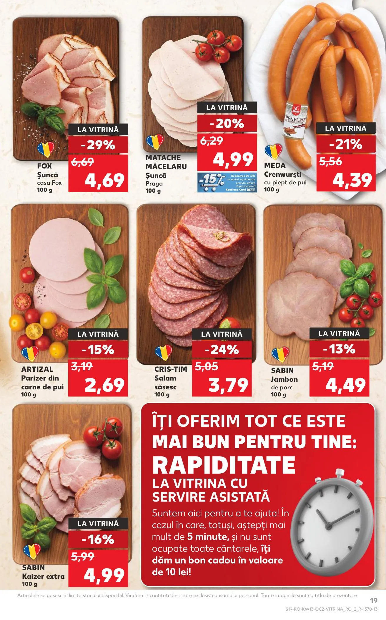 Kaufland akciós újság Románia 03.25–03.31 – 19. oldal