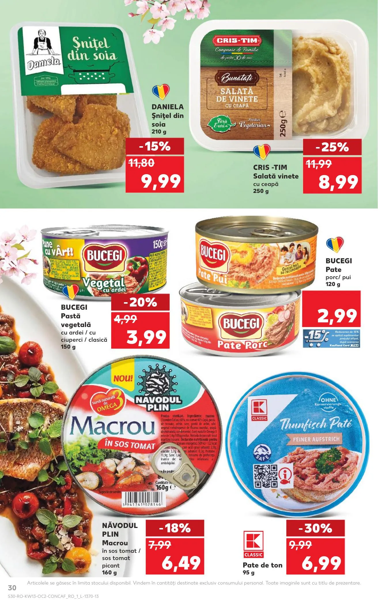 Kaufland akciós újság Románia 03.25–03.31 – 30. oldal